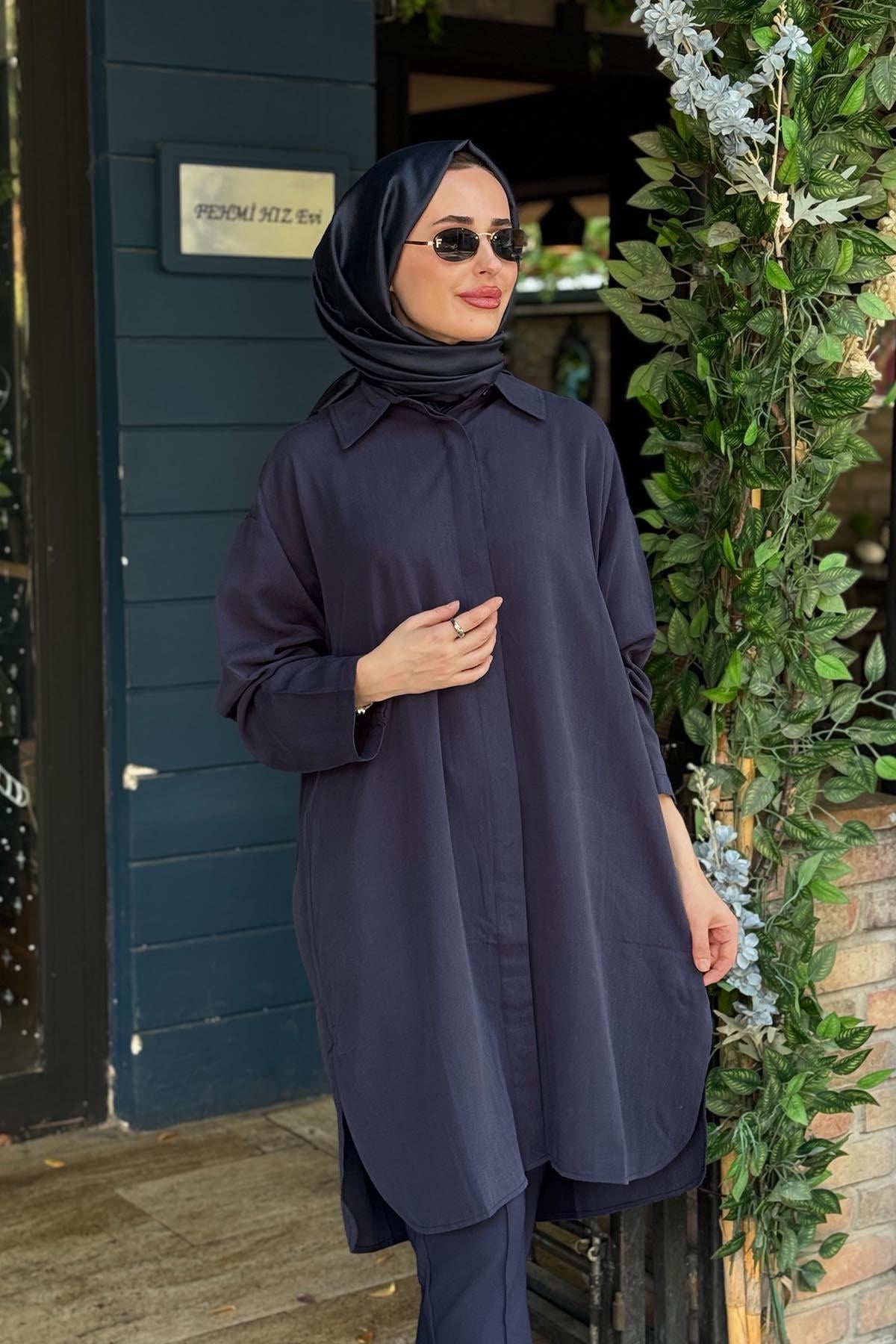 İNVEE Gömlek 7094 Lacivert