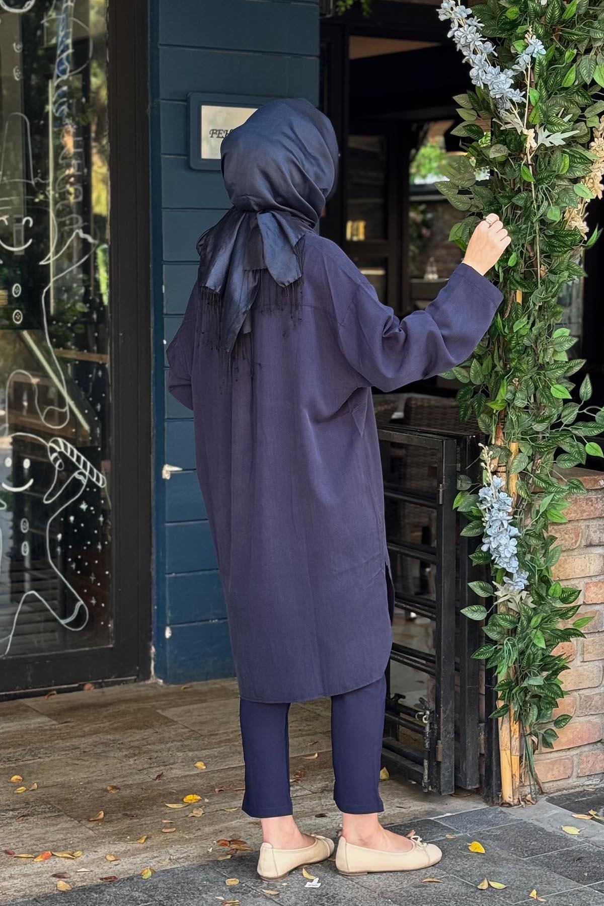 İNVEE Gömlek 7094 Lacivert