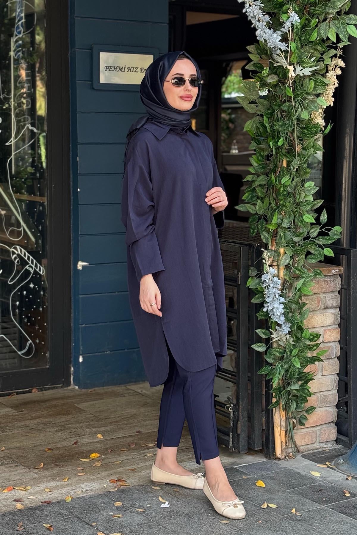 İNVEE Gömlek 7094 Lacivert