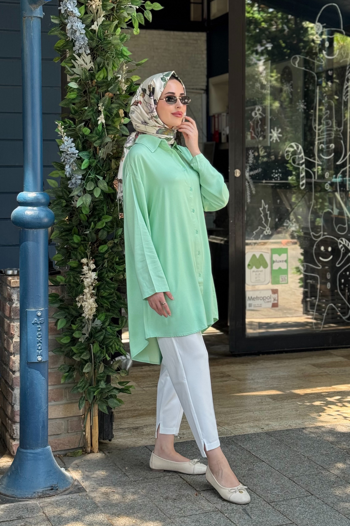 İNVEE Gömlek 7155 Mint