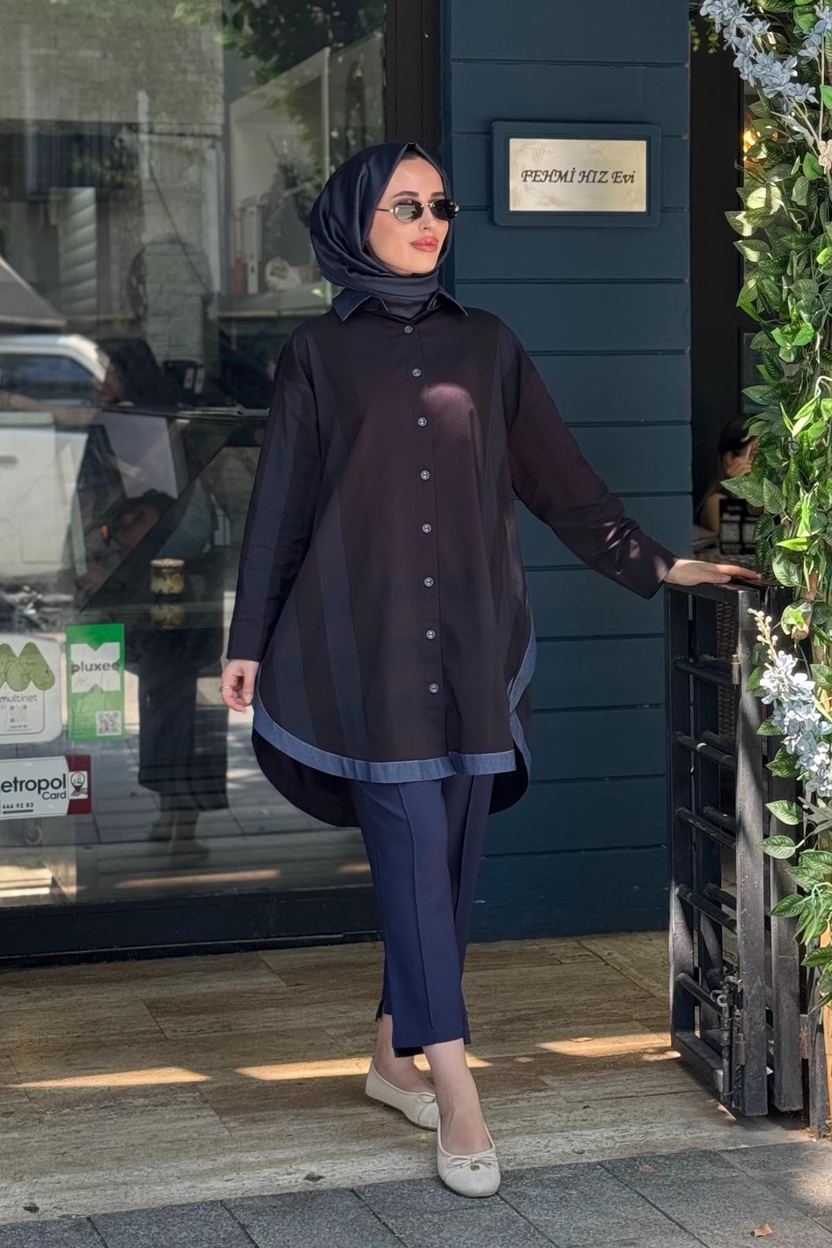 İNVEE Gömlek 7219 Siyah