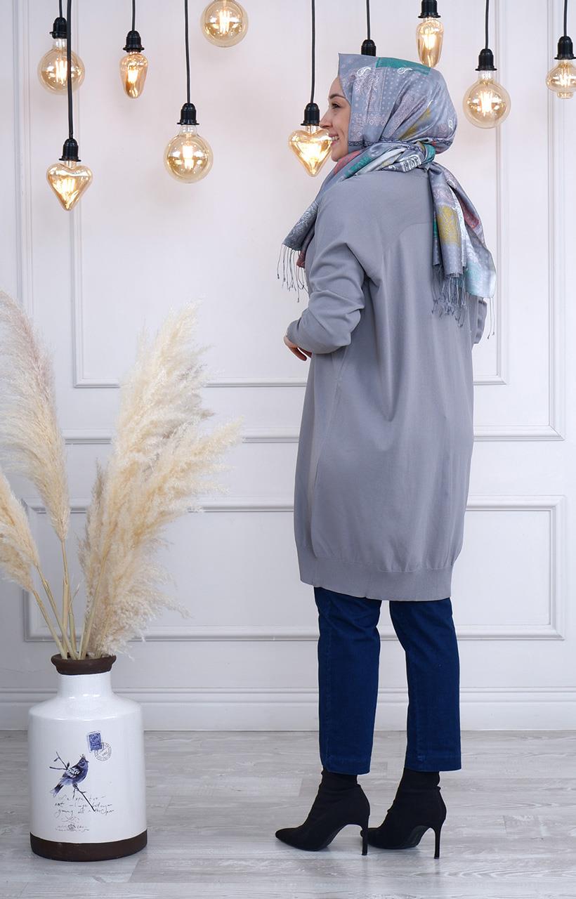 İNVEE Hırka 6283 Gri