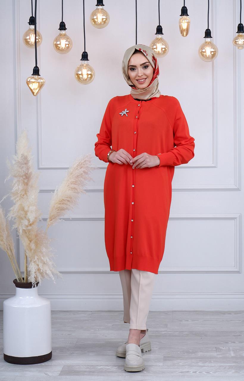 İNVEE Hırka 6283 Oranj