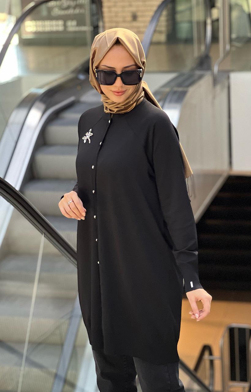 İNVEE Hırka 6283 Siyah