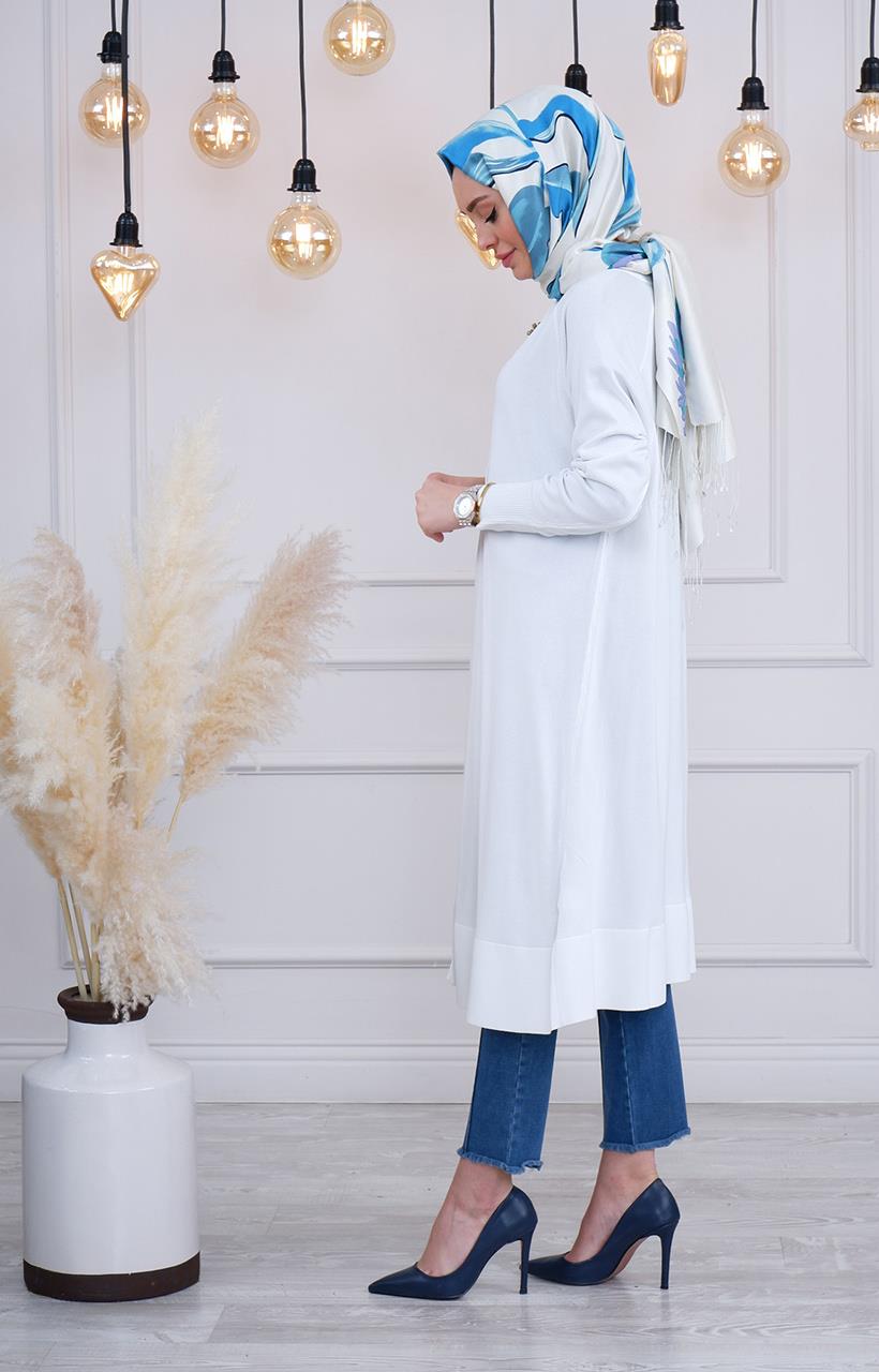 İNVEE Hırka  6738 Beyaz