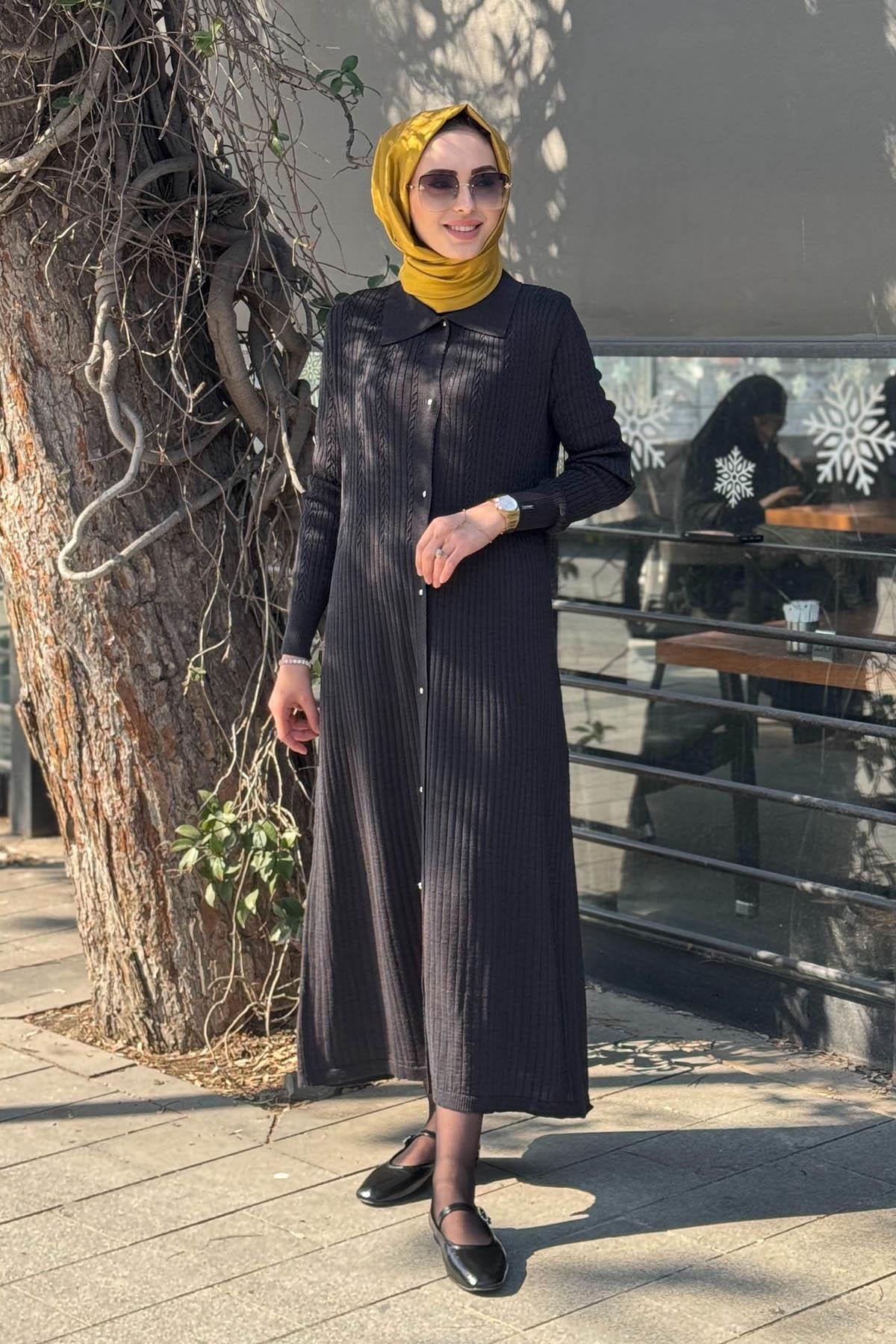 İNVEE Hırka 6975 Antrasit