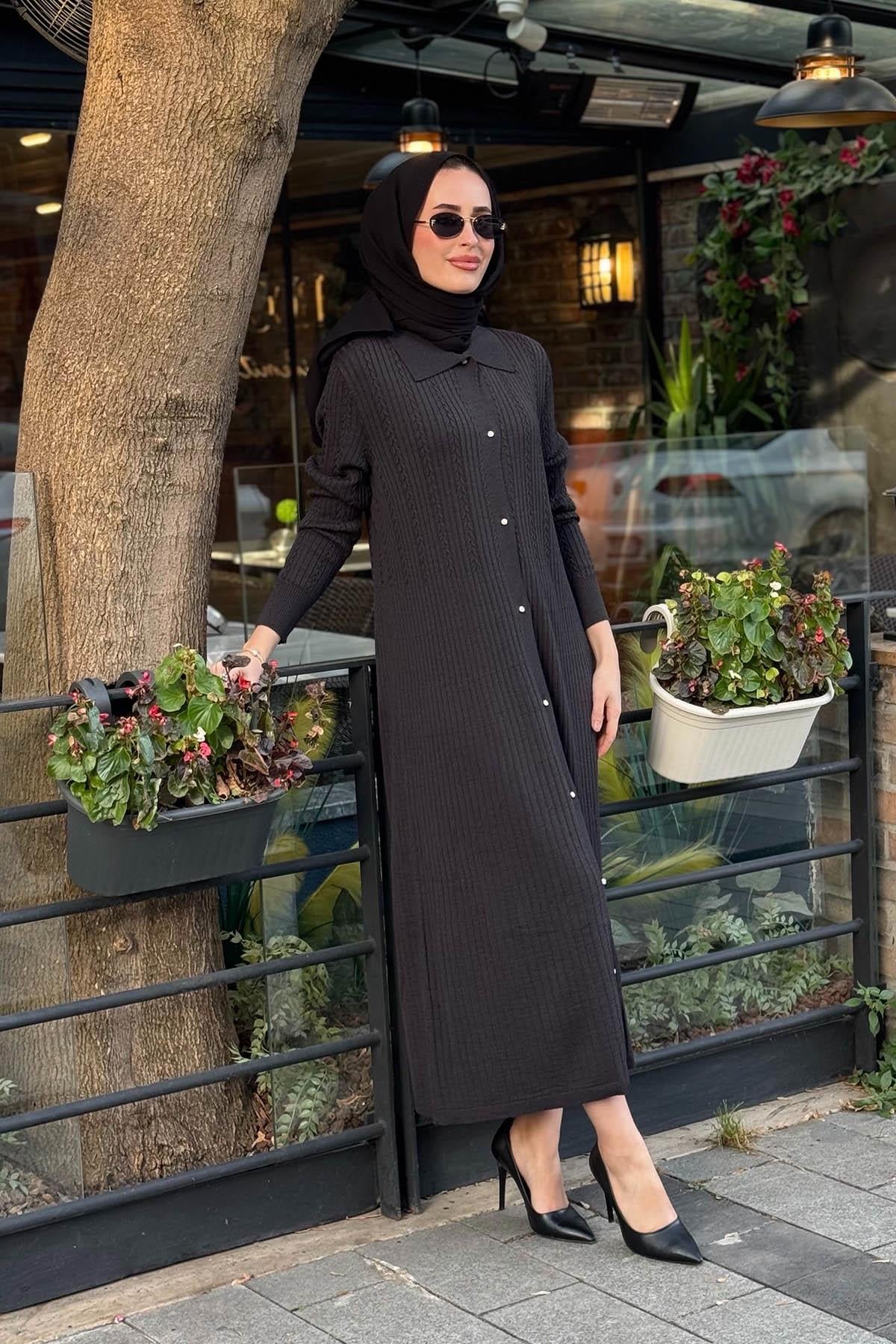 İNVEE Hırka 6975 Antrasit