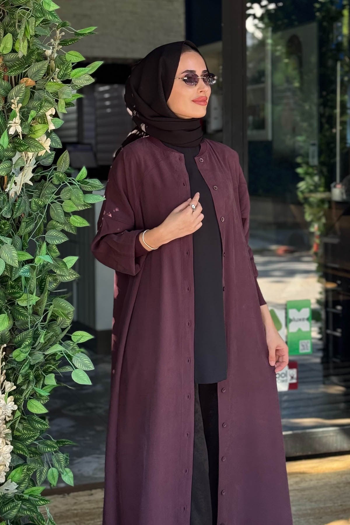 İNVEE Kap 6897 Mürdüm