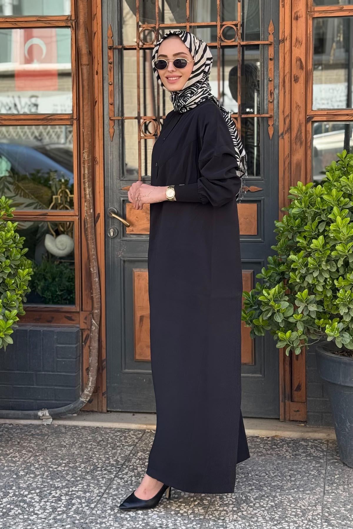 İNVEE Kap 6897 Siyah