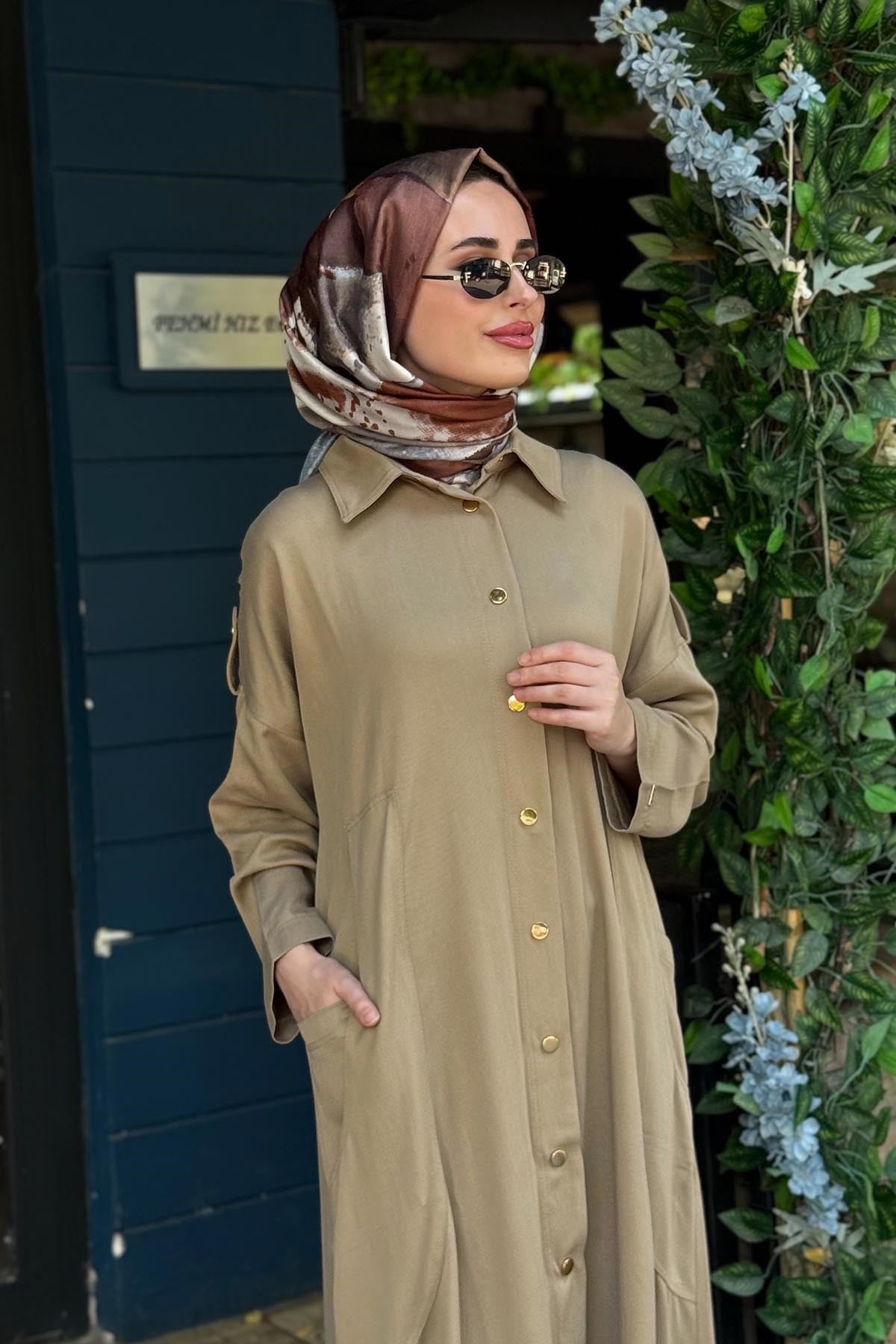 İNVEE Kap 7043 Bej