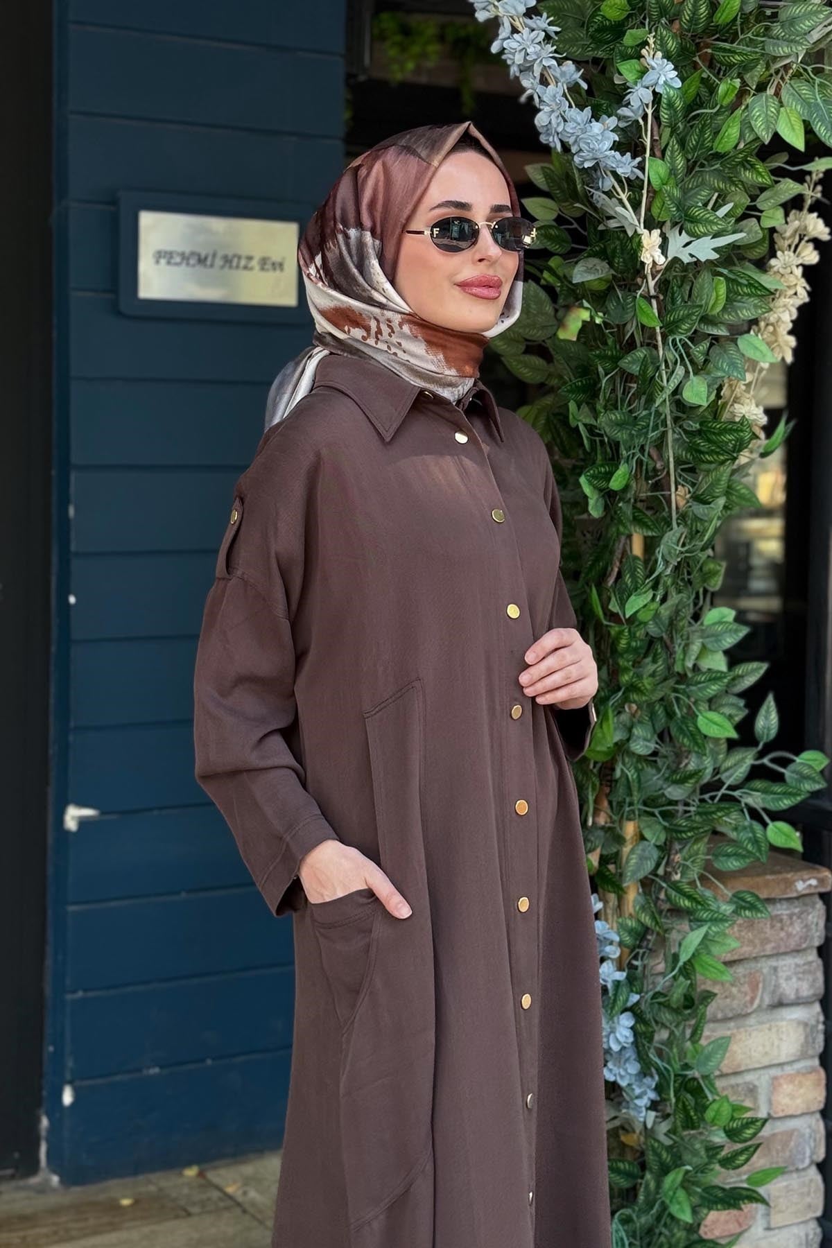 İNVEE Kap 7043 Kahve