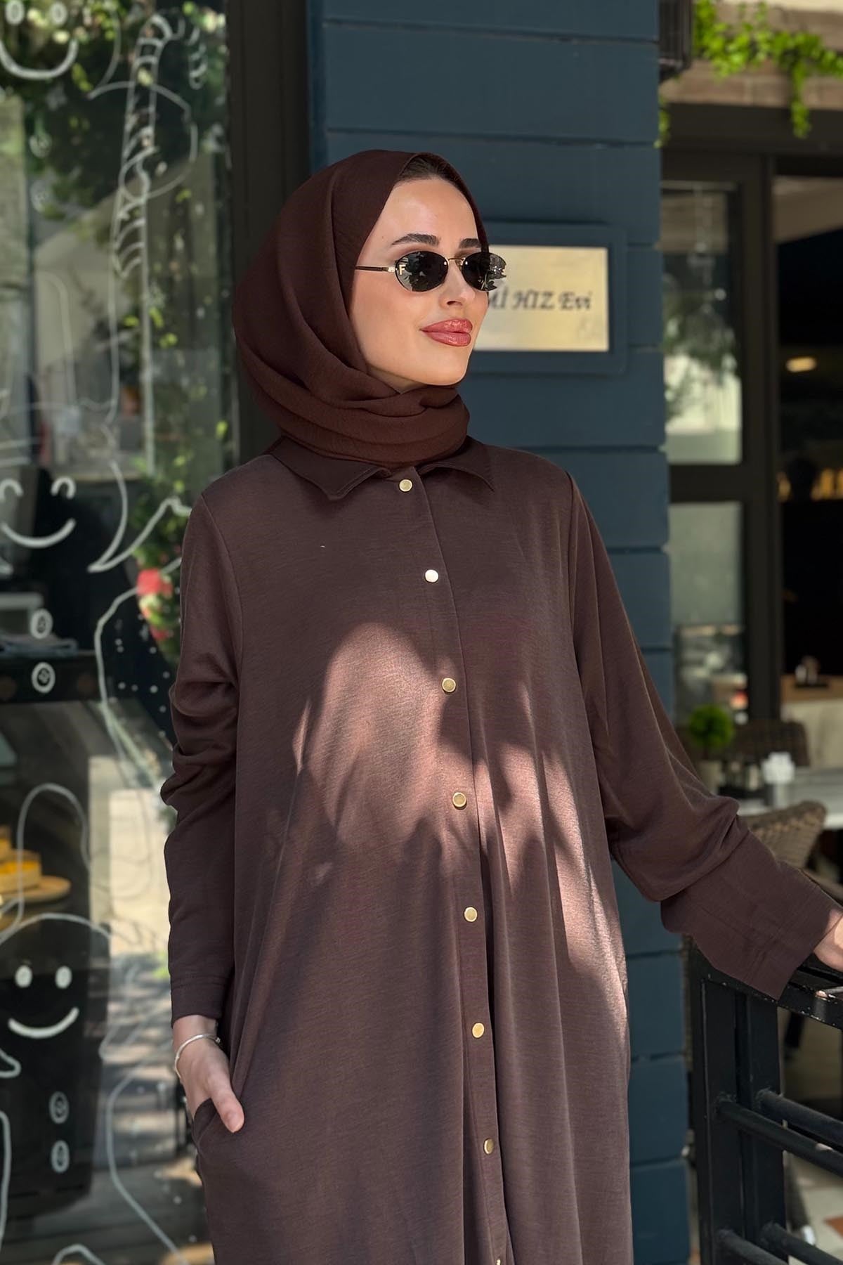 İNVEE Kap 7139A Kahve