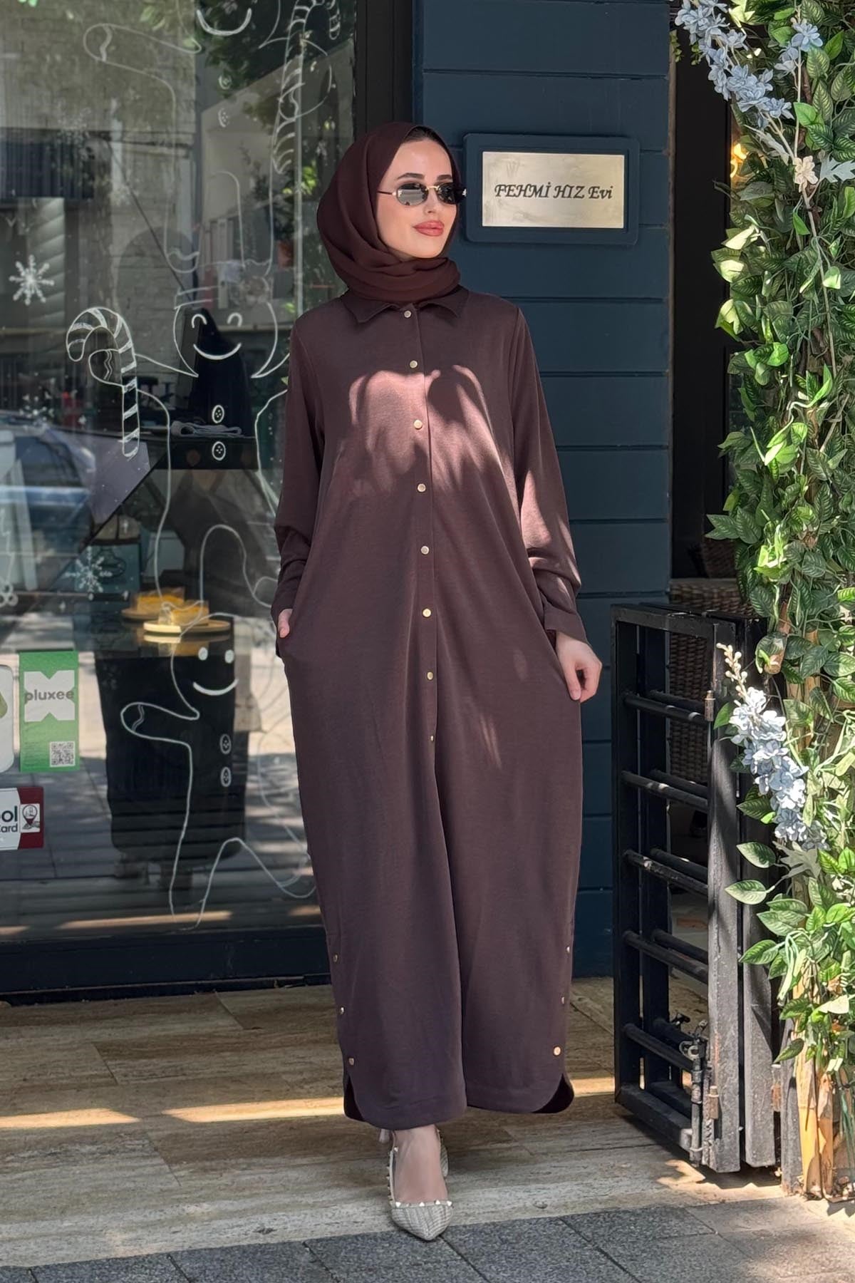 İNVEE Kap 7139A Kahve