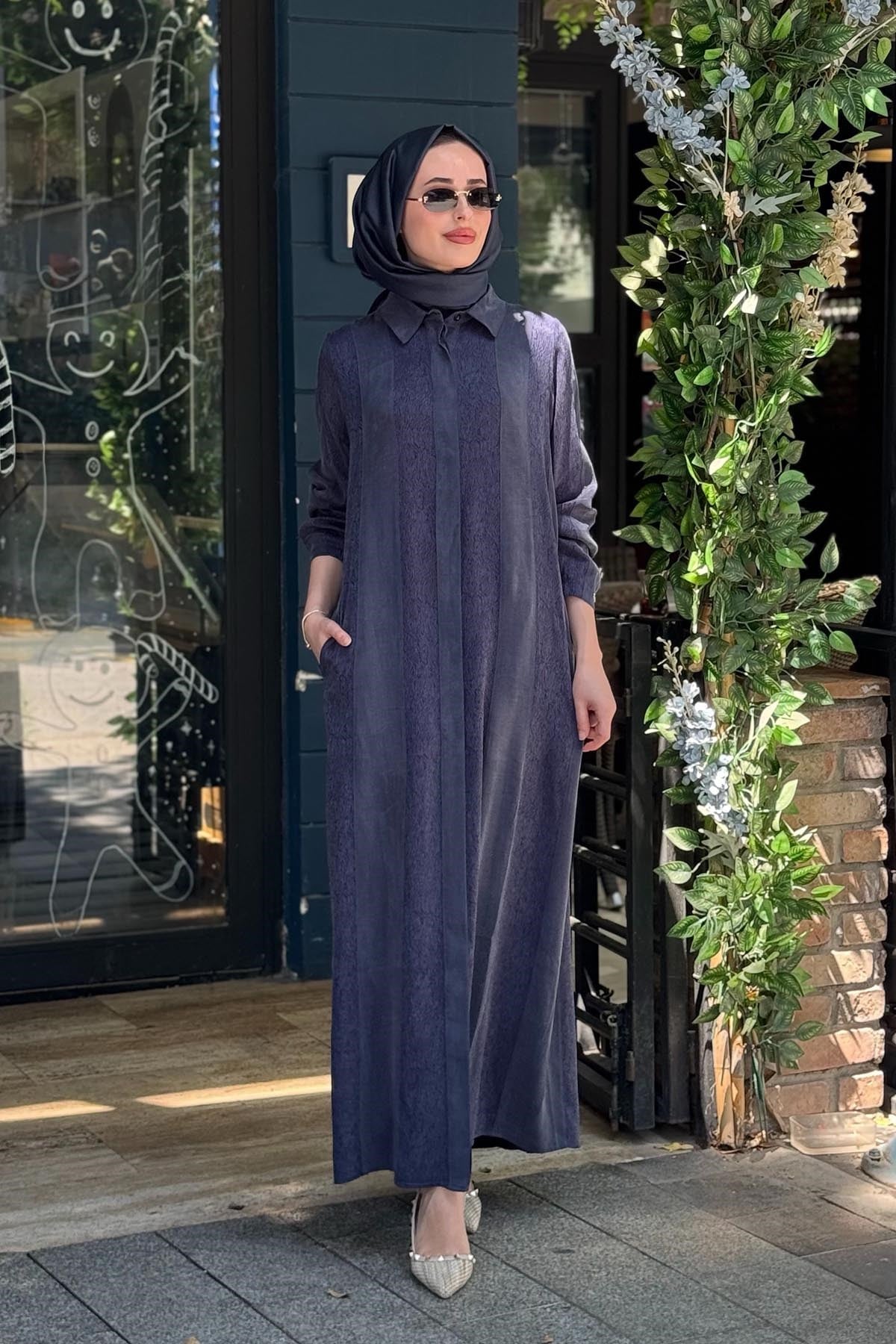 İNVEE Leydi Kap 7170 Lacivert