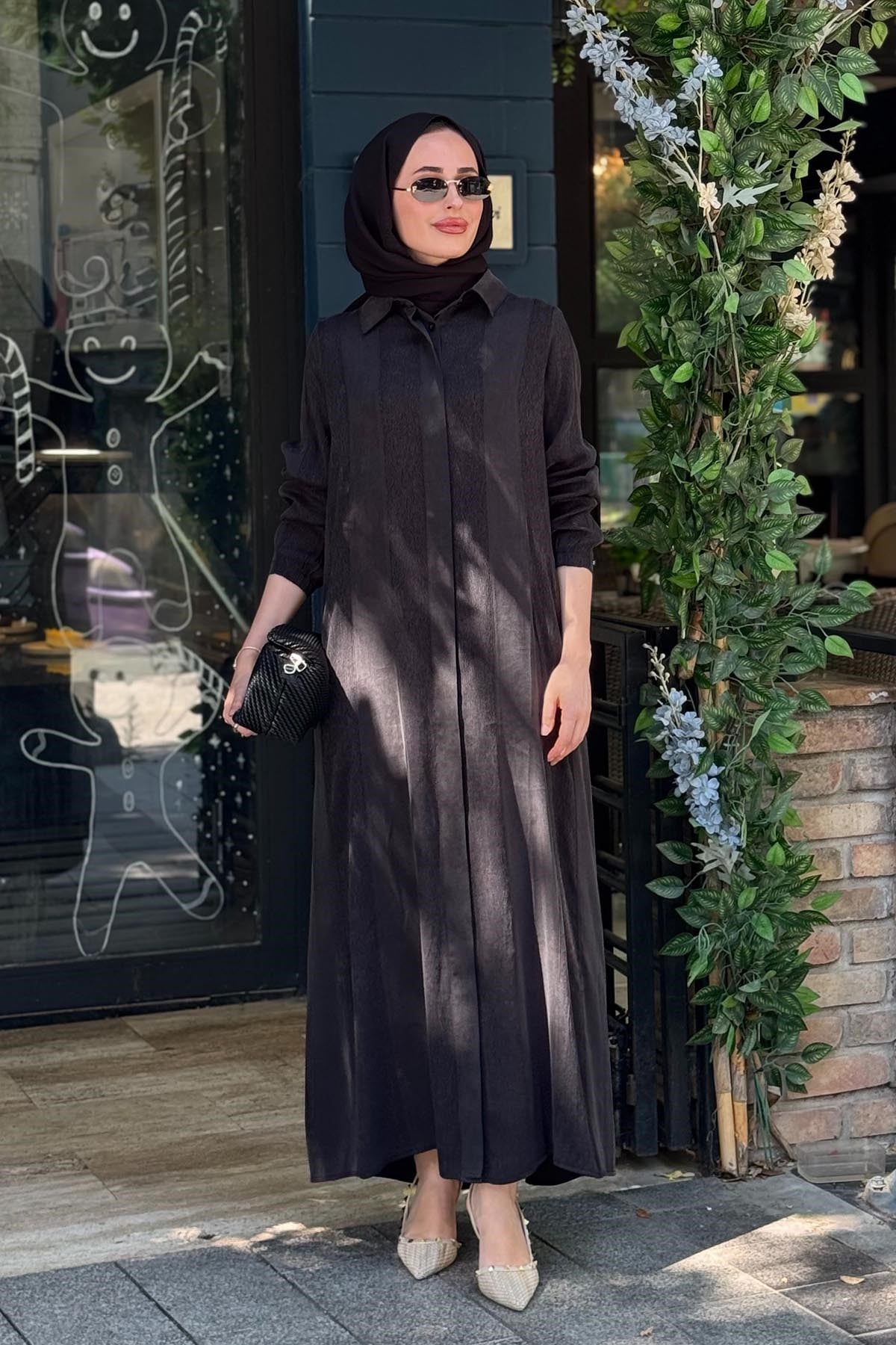 İNVEE Leydi Kap 7170 Siyah