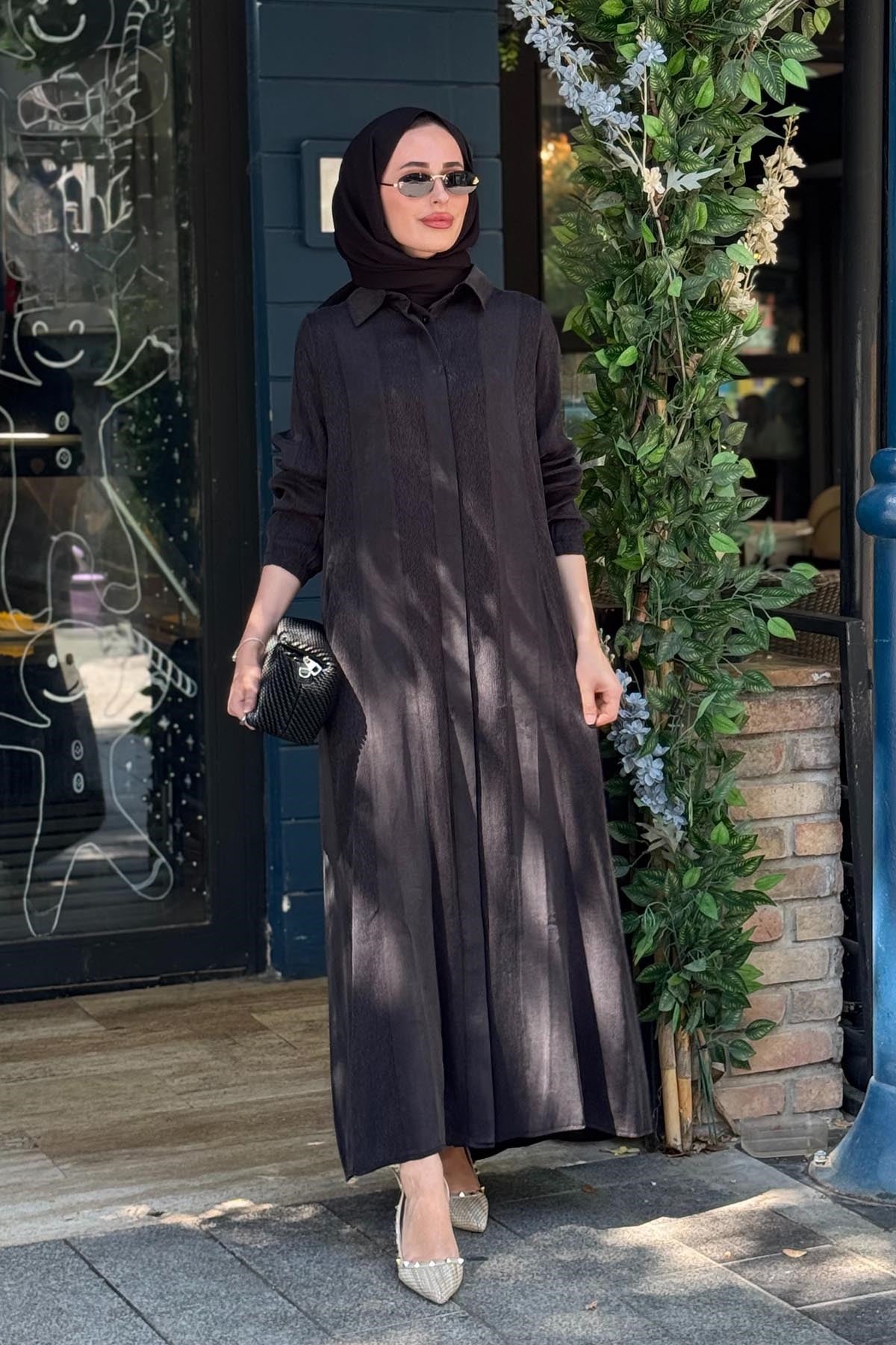 İNVEE Leydi Kap 7170 Siyah