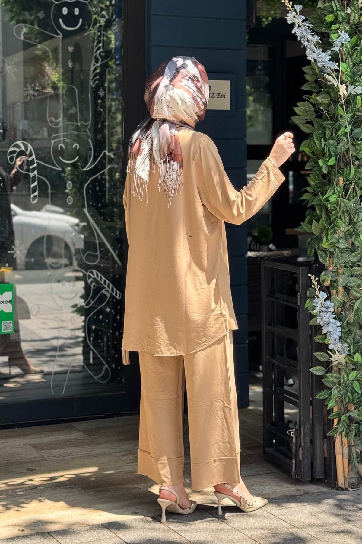 İNVEE Pantalonlu Takım 7111 Camel