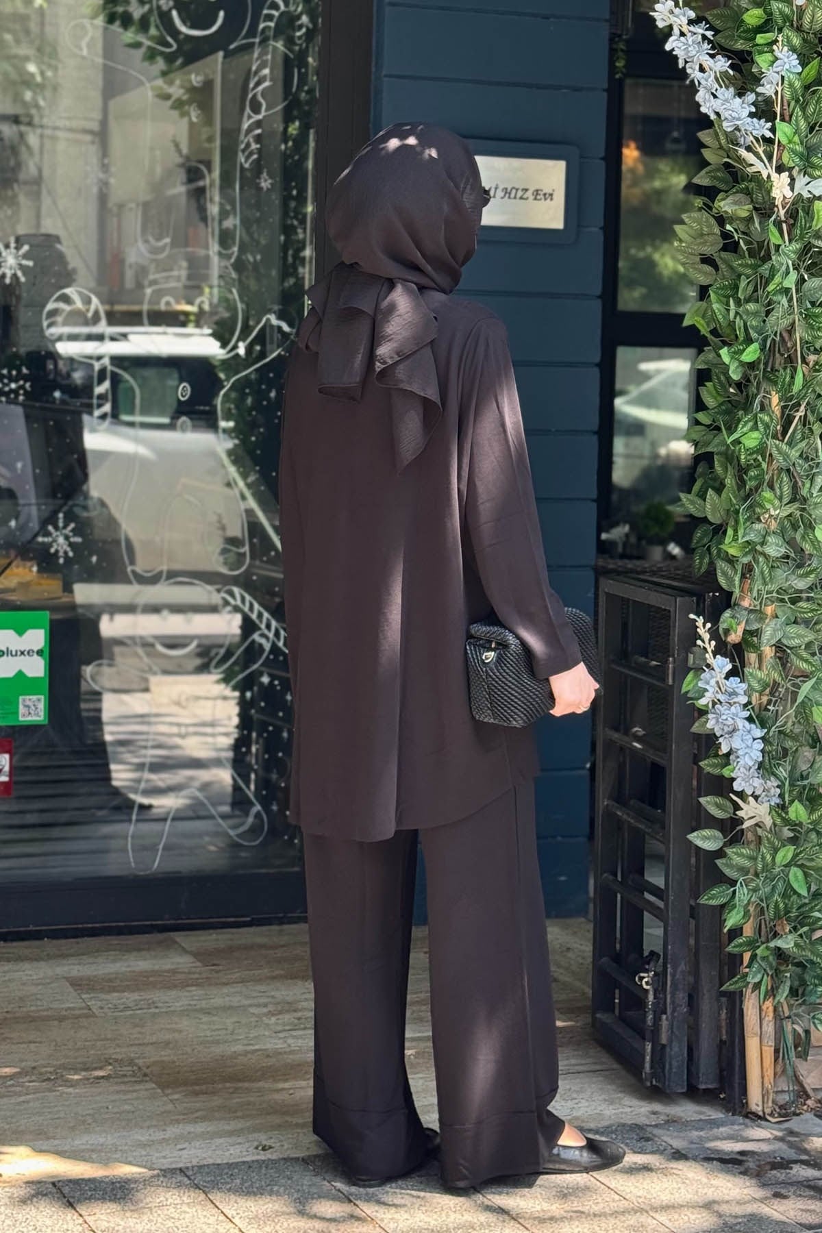 İNVEE Pantalonlu Takım 7111 Siyah