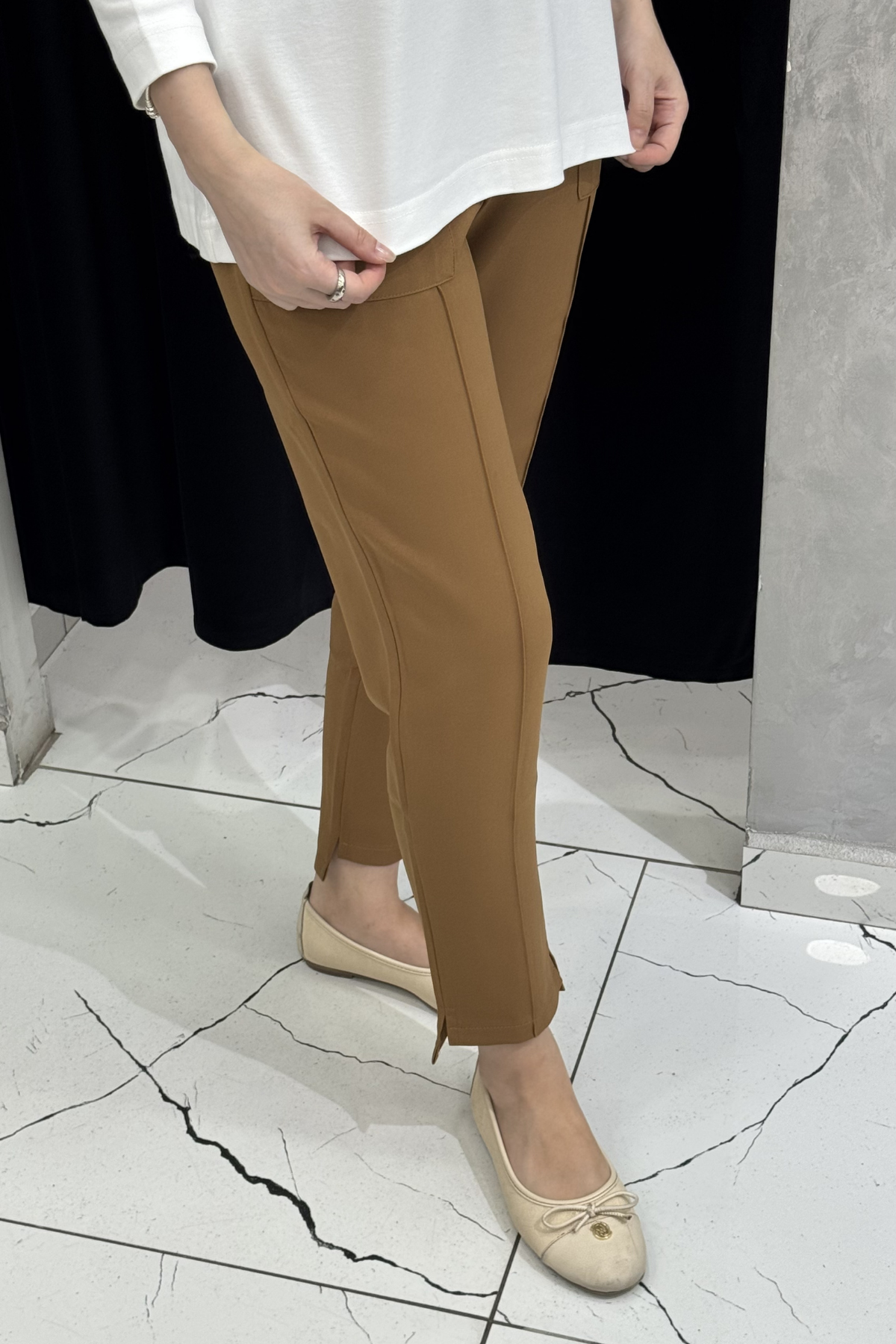 İNVEE Pantolon 6315 Taba