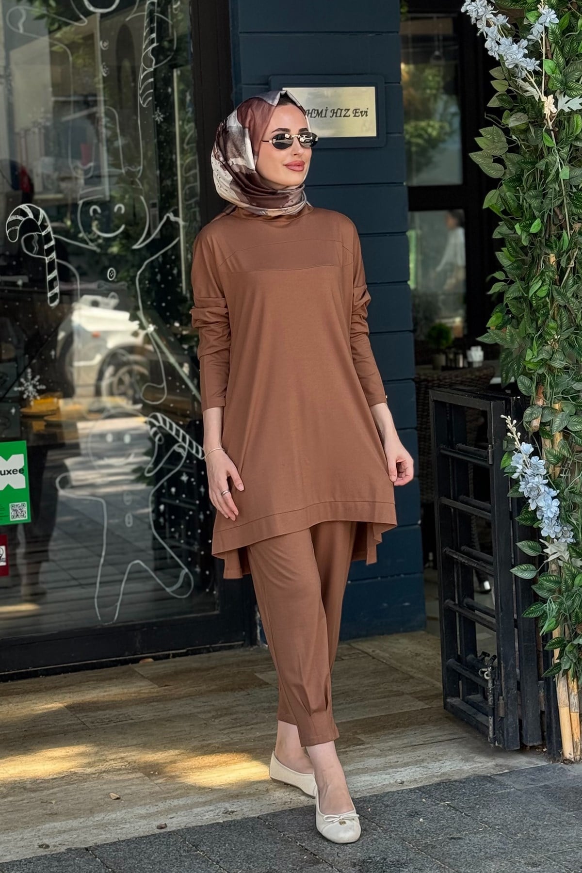 İNVEE Pantolonlu Takım 7022 Kahve
