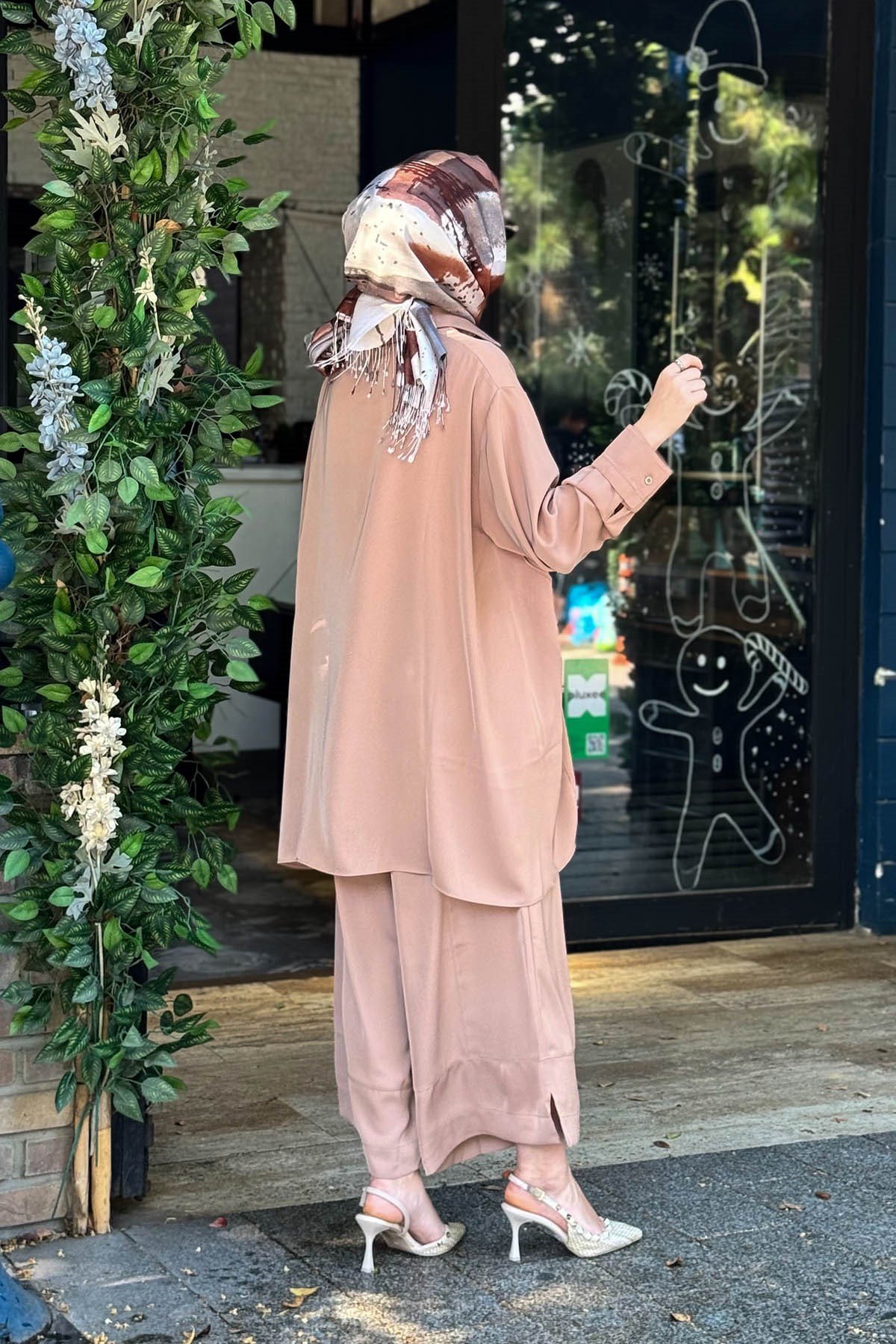 İNVEE Pantolonlu Takım 7166A Camel
