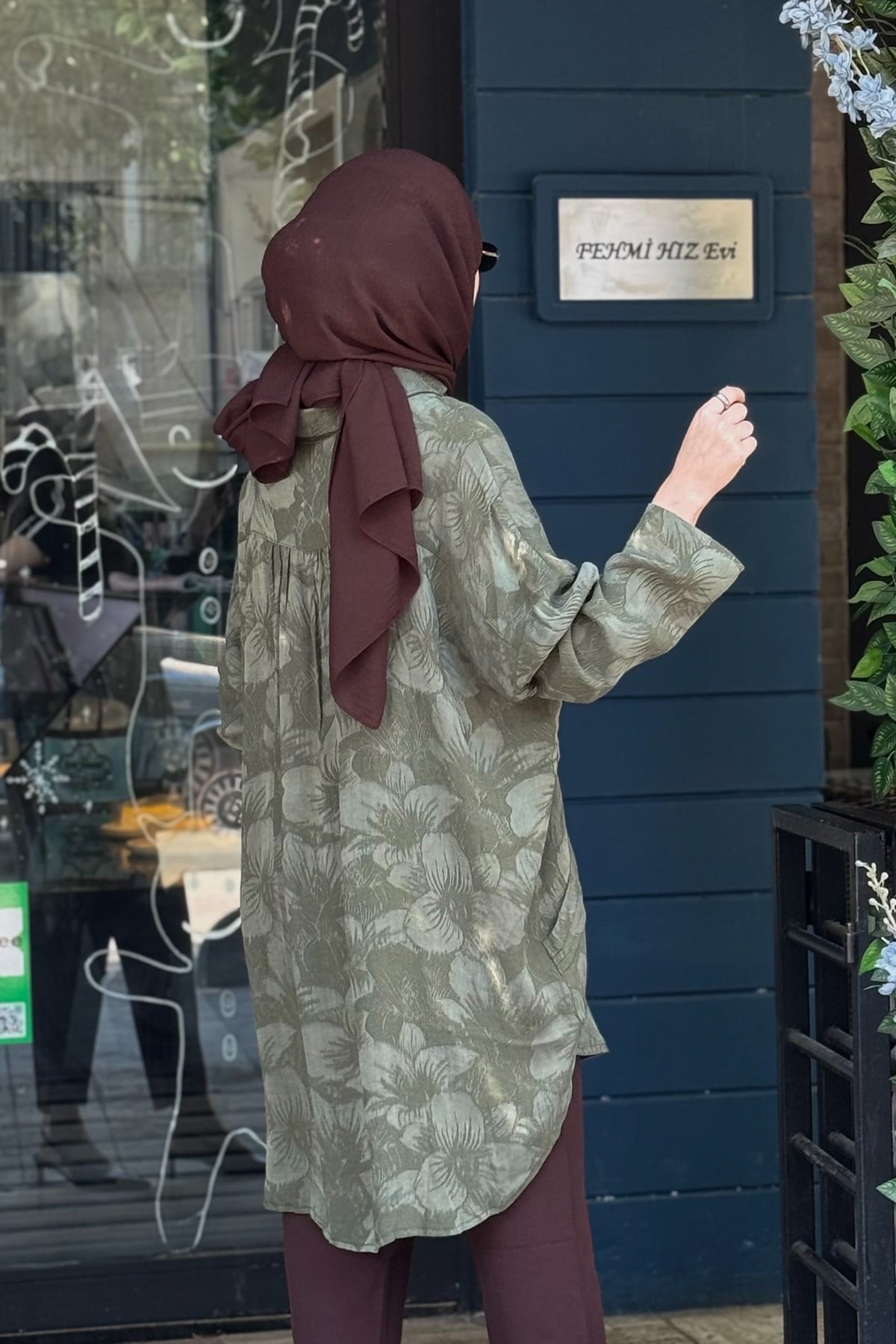 İNVEE Rozaliya Gömlek 7109 Nefti