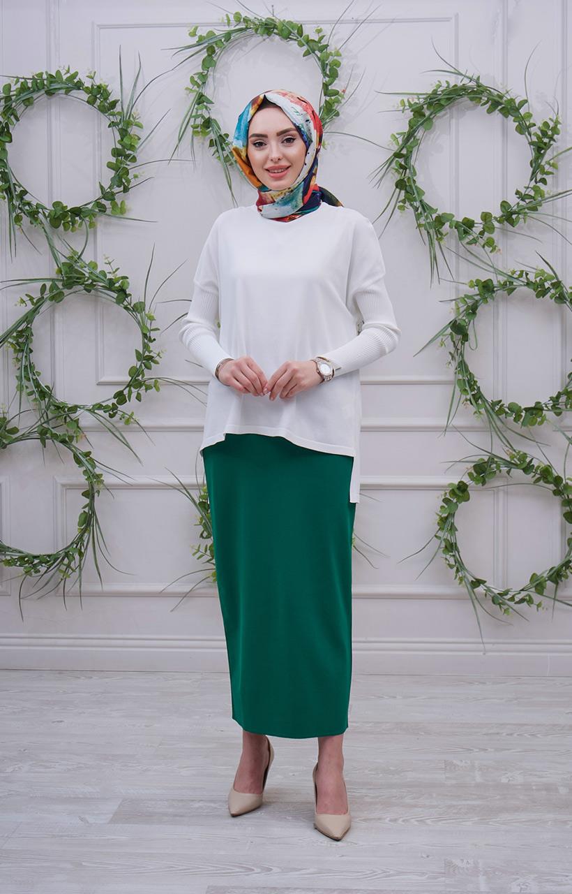 İNVEE Tunik 5879 Ekru