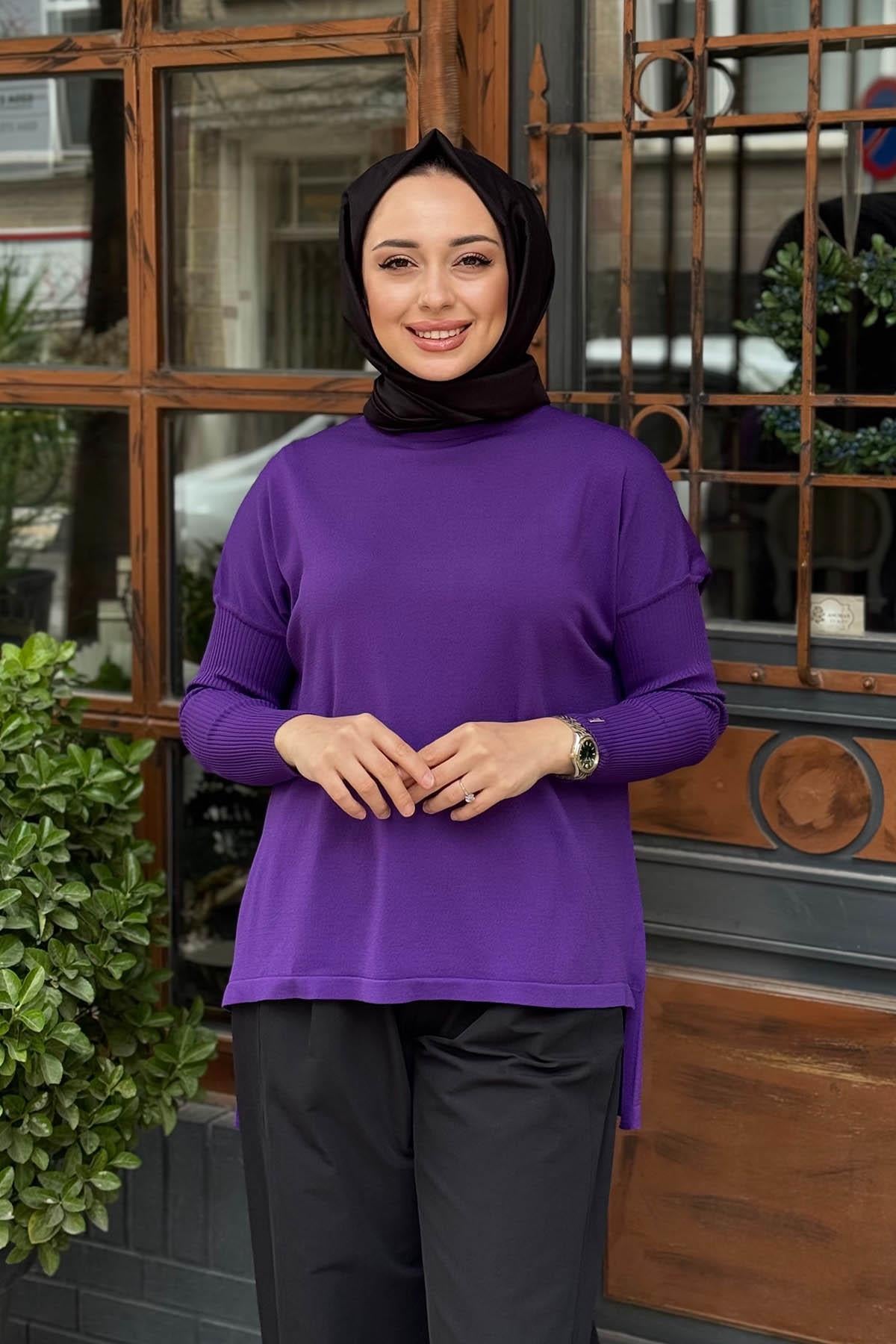 İNVEE Tunik 5879 Mor