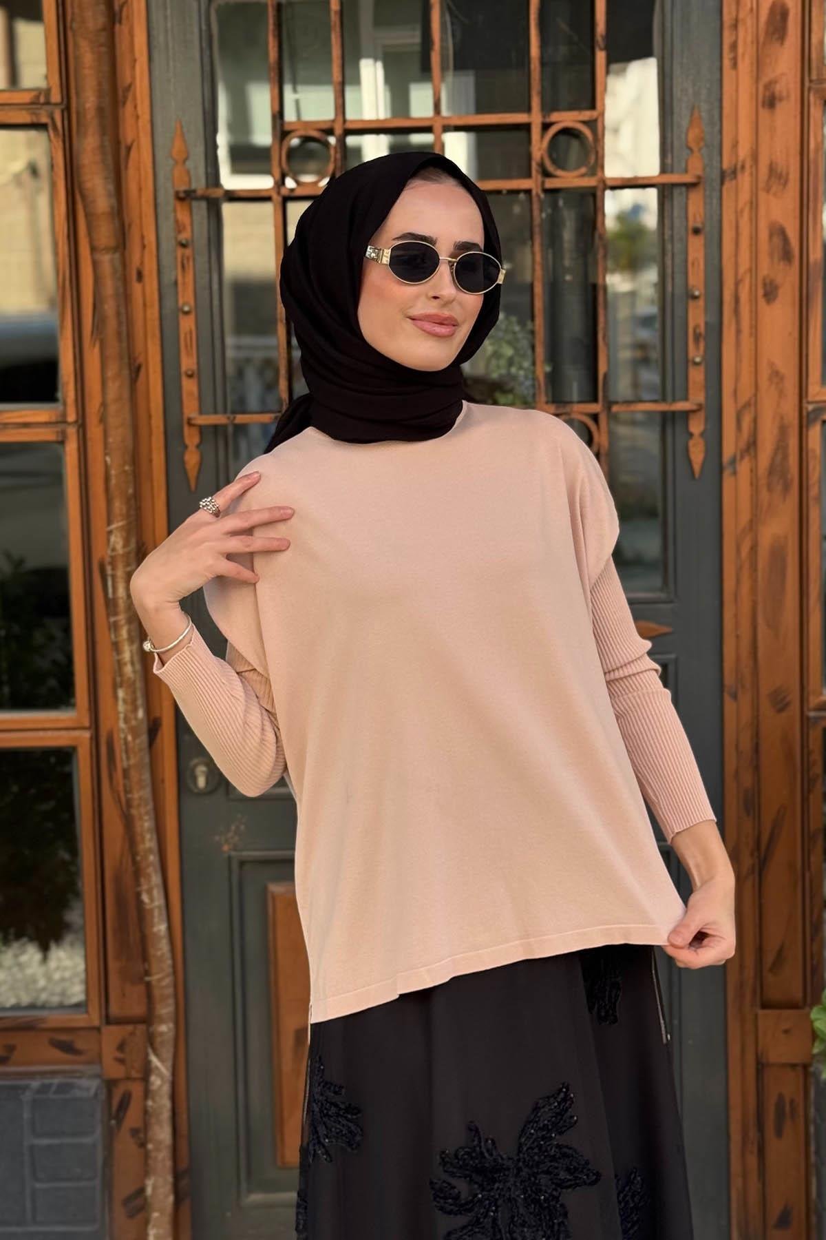 İNVEE Tunik 5879 Pudra
