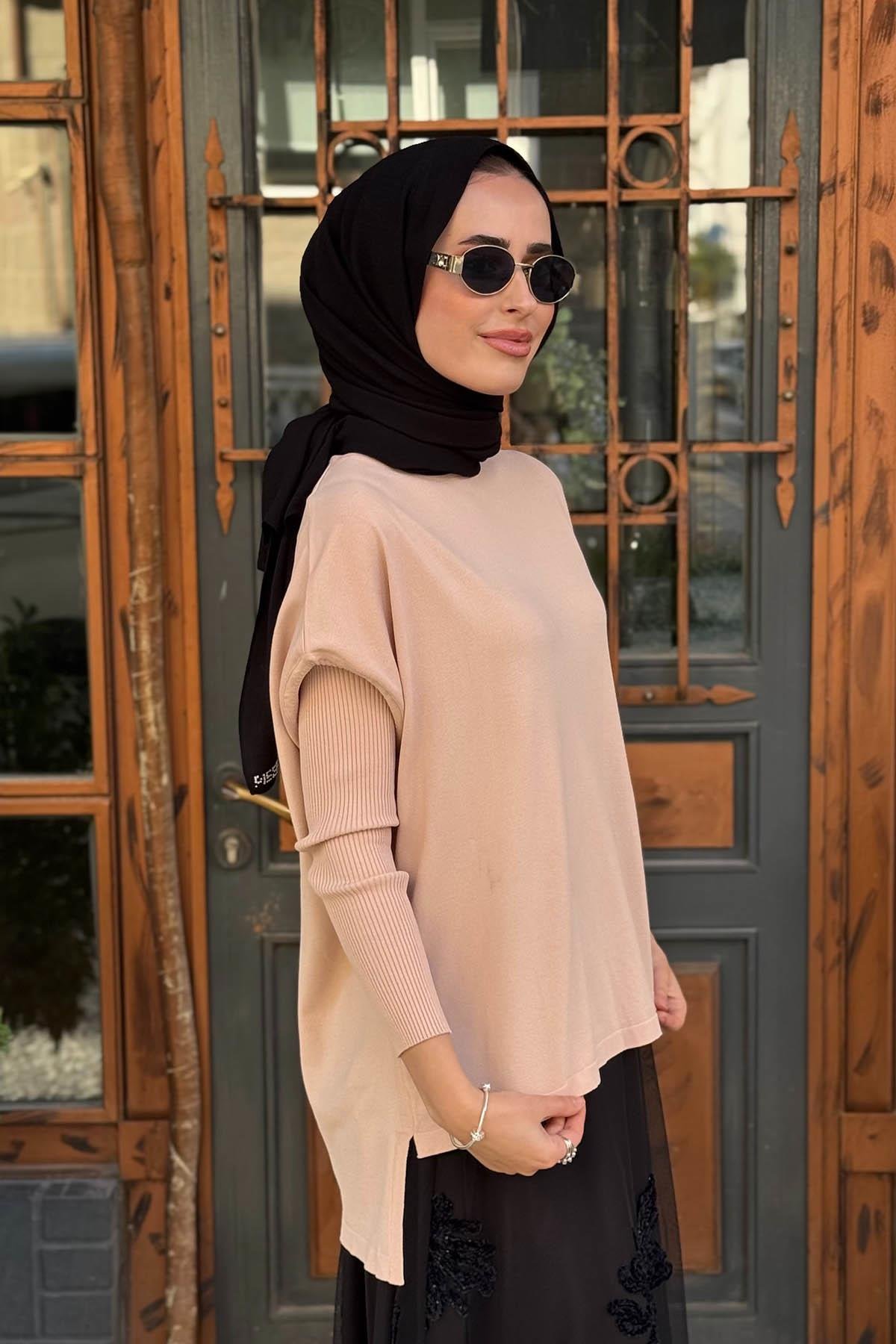 İNVEE Tunik 5879 Pudra