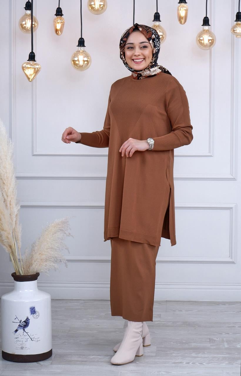 İNVEE Tunik 6222 Toprak