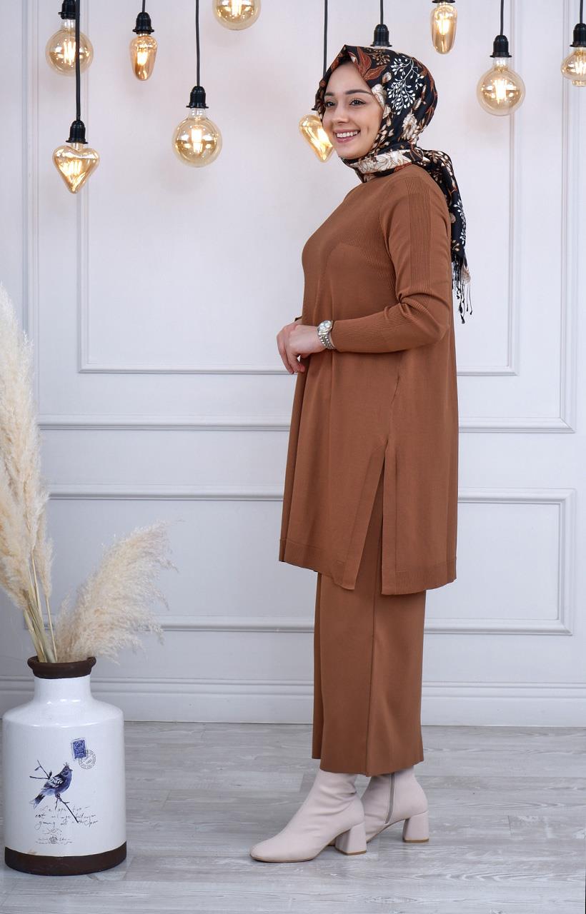İNVEE Tunik 6222 Toprak