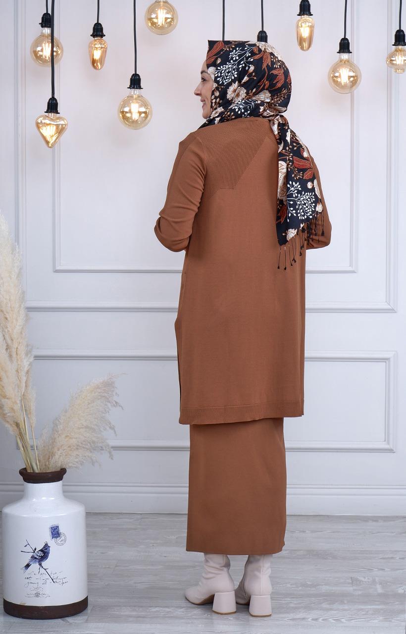 İNVEE Tunik 6222 Toprak