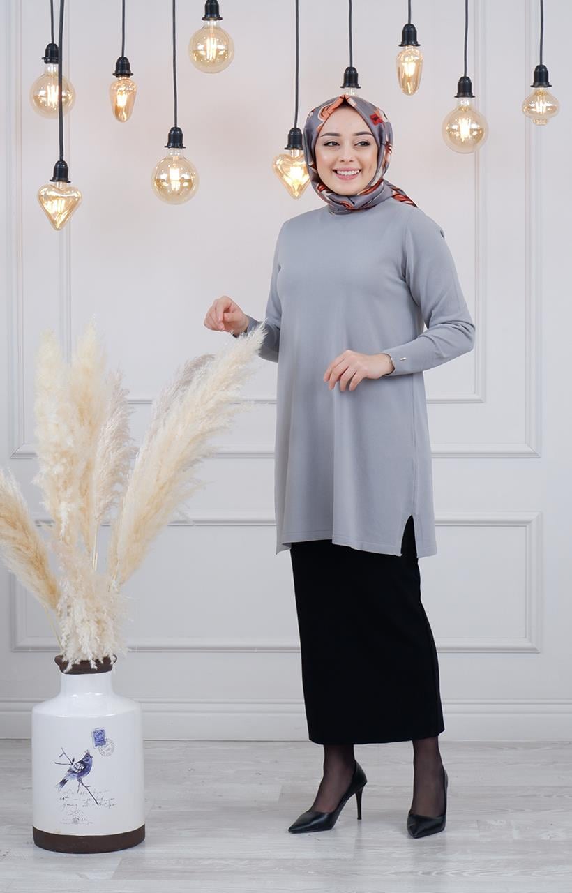 İNVEE Tunik 6911 Gri