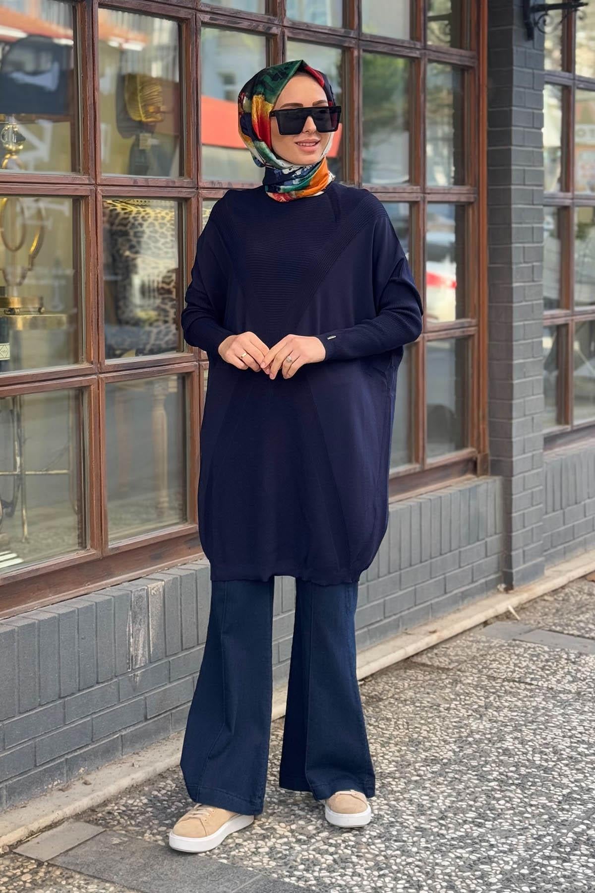 İNVEE Tunik 6923 Lacivert