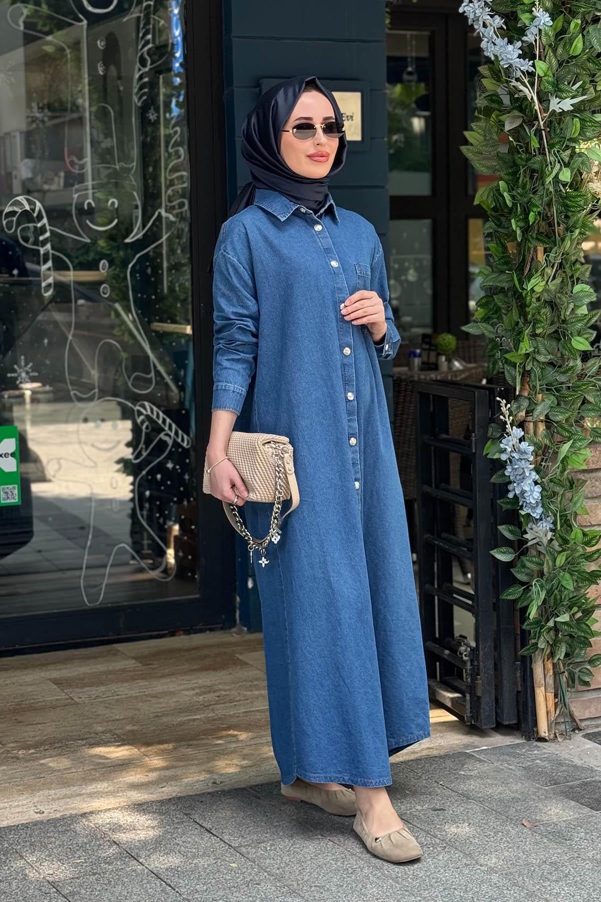 İNVEE Tunik 7191 İndigo