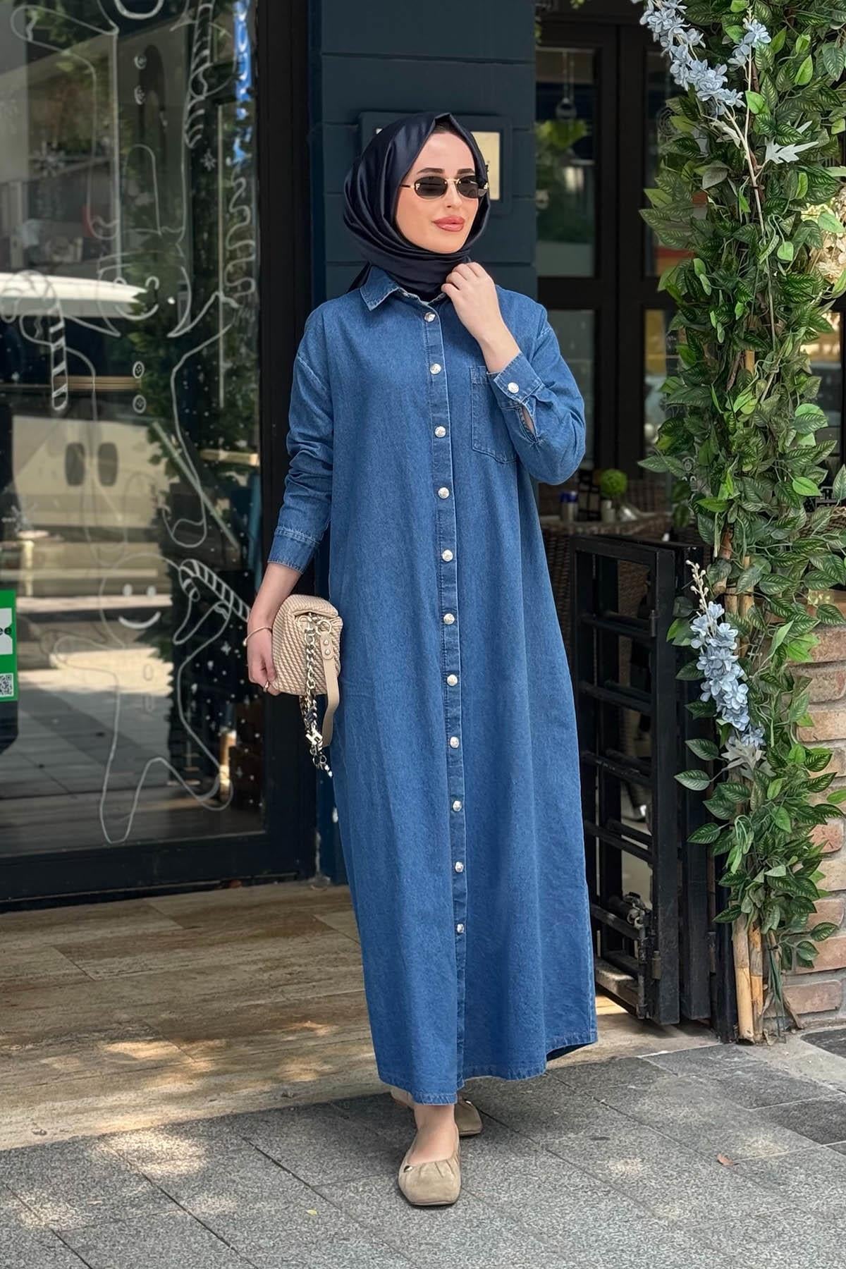İNVEE Tunik 7191 İndigo