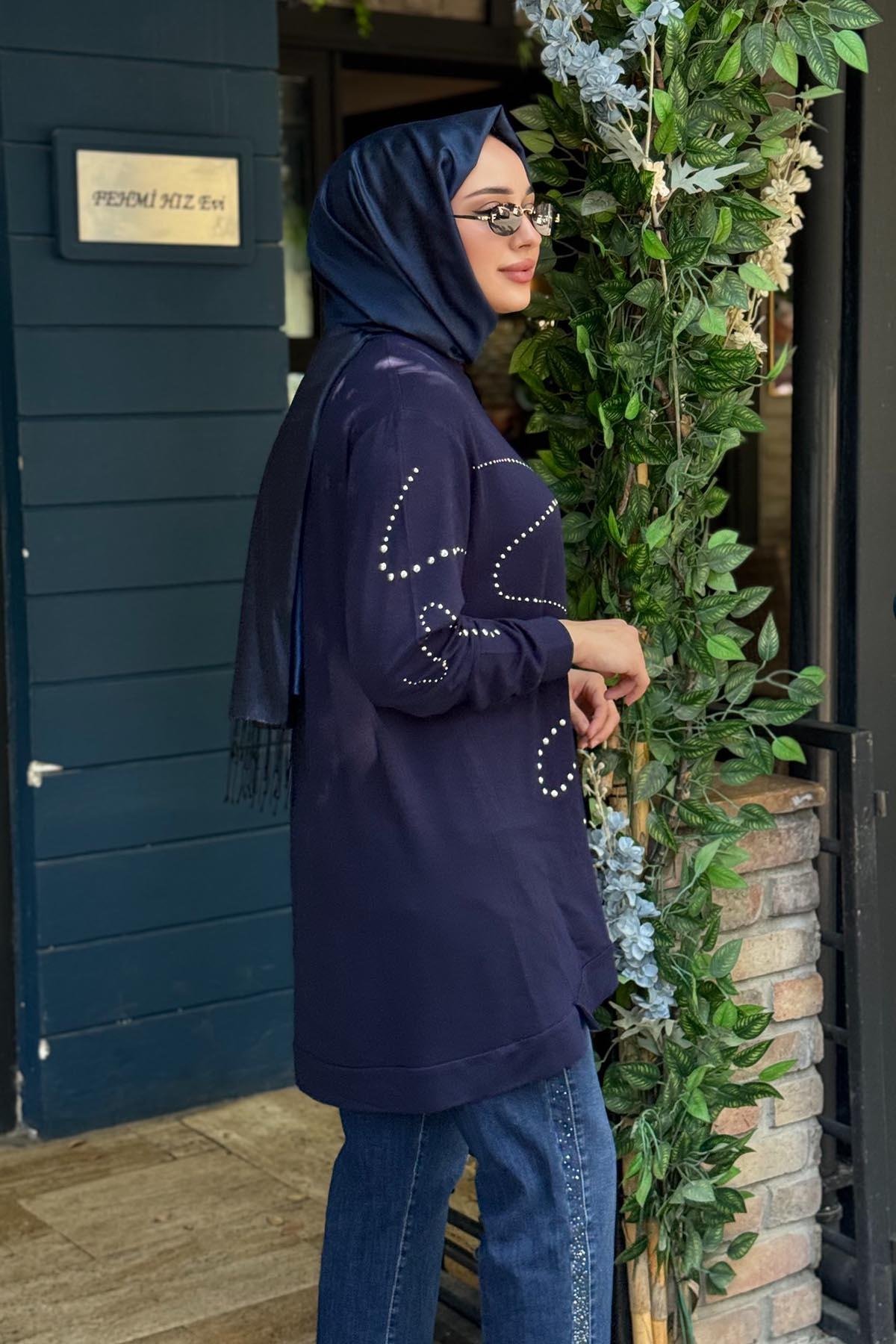 İNVEE Tunik 7226A Lacivert