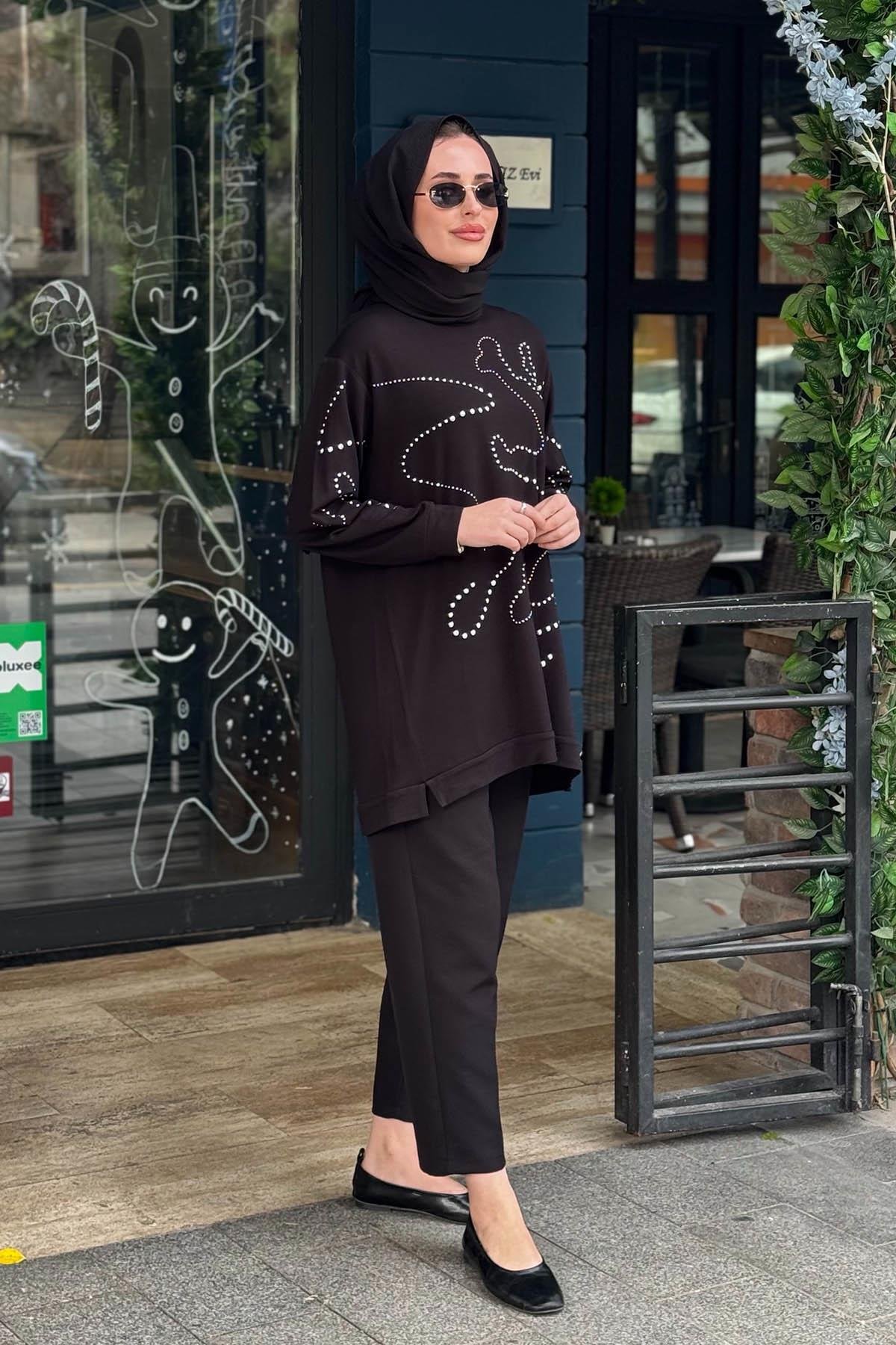 İNVEE Tunik 7226A Siyah