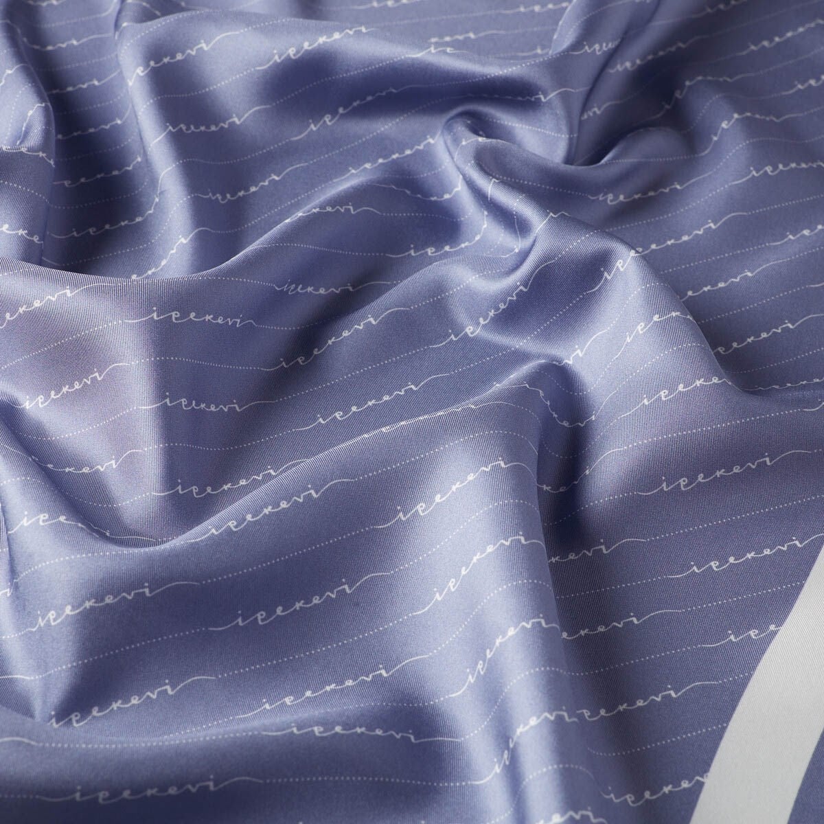 İpekevi Çizgili Signature Tivil İpek Eşarp 01137 Violet