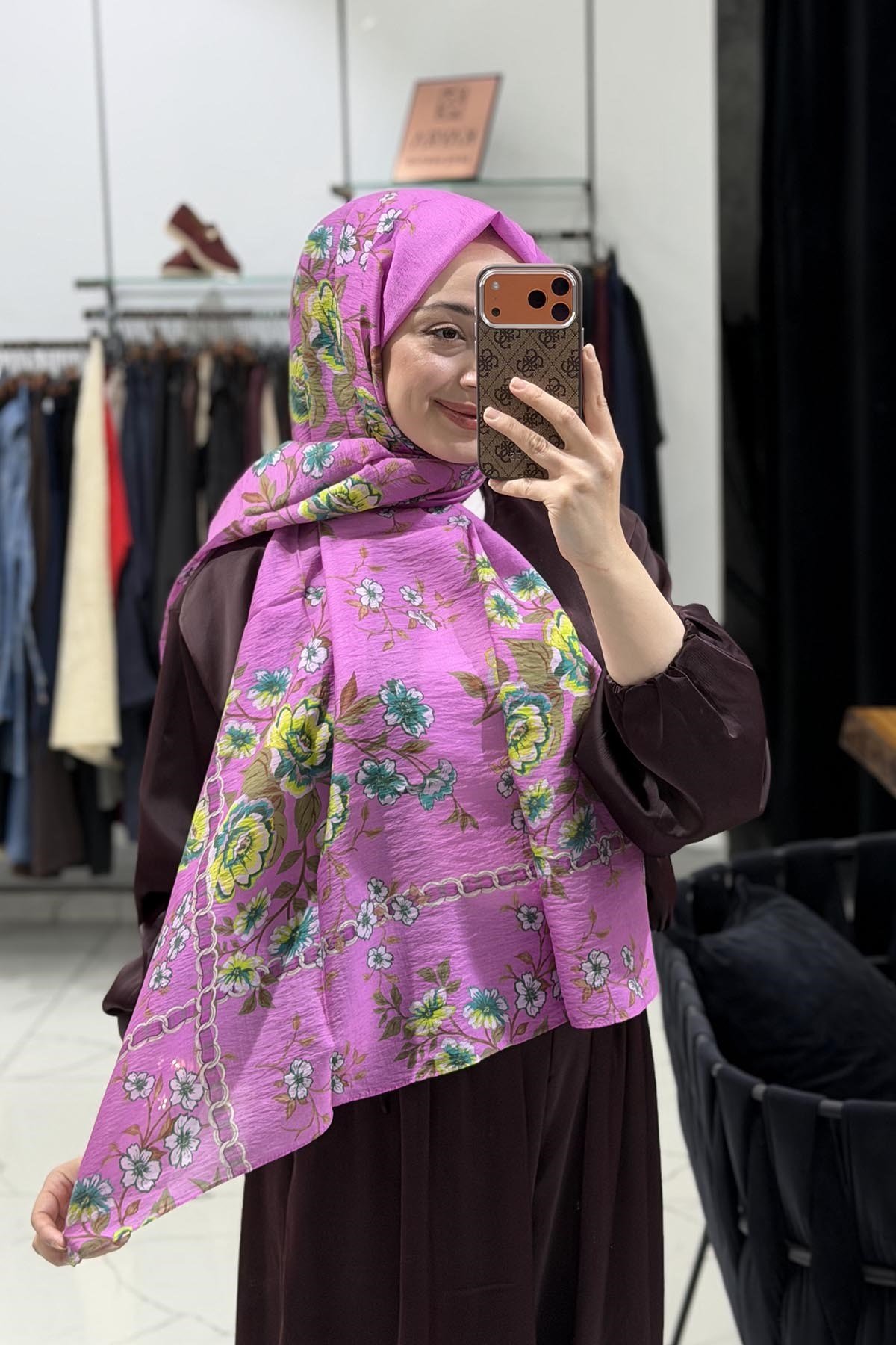 ipekevi Tensoft Şal 02370 Lilyum - Pembe