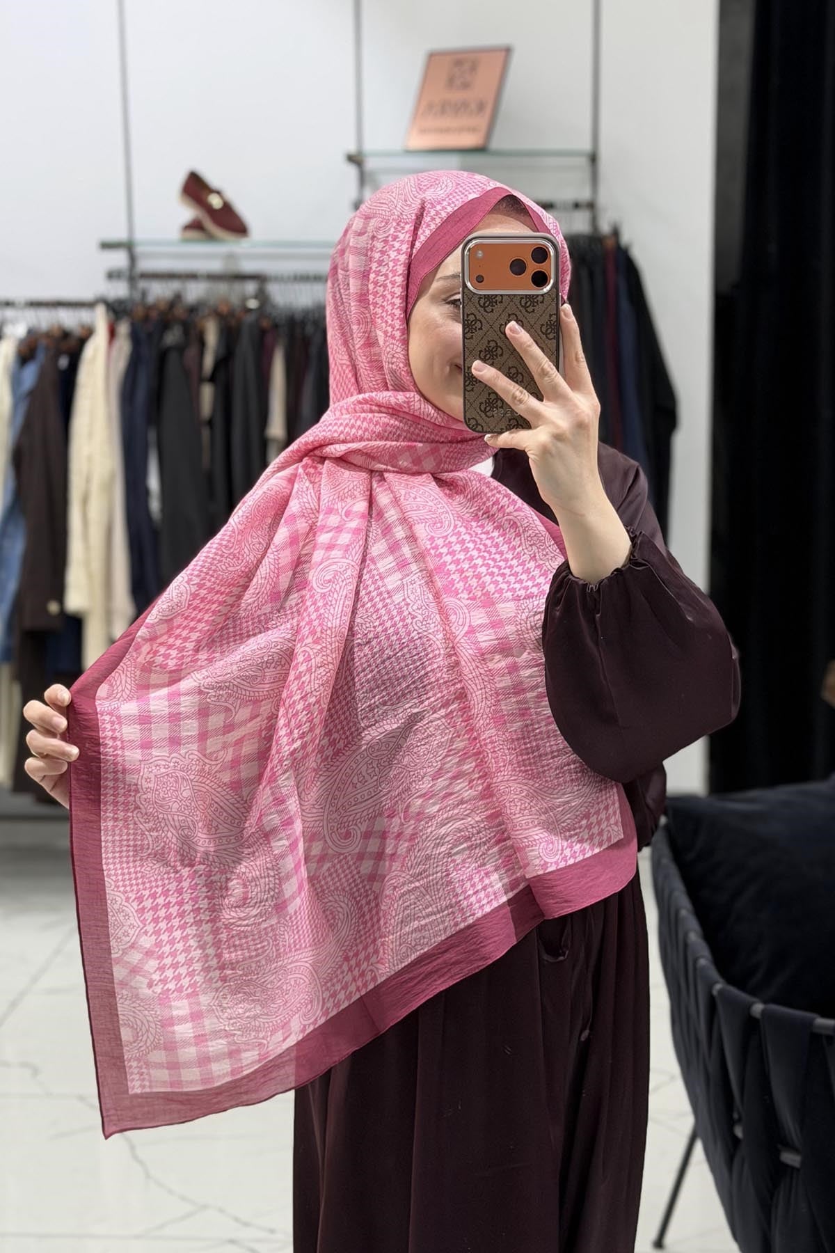 ipekevi Tensoft Şal 02375 Gül Pembe