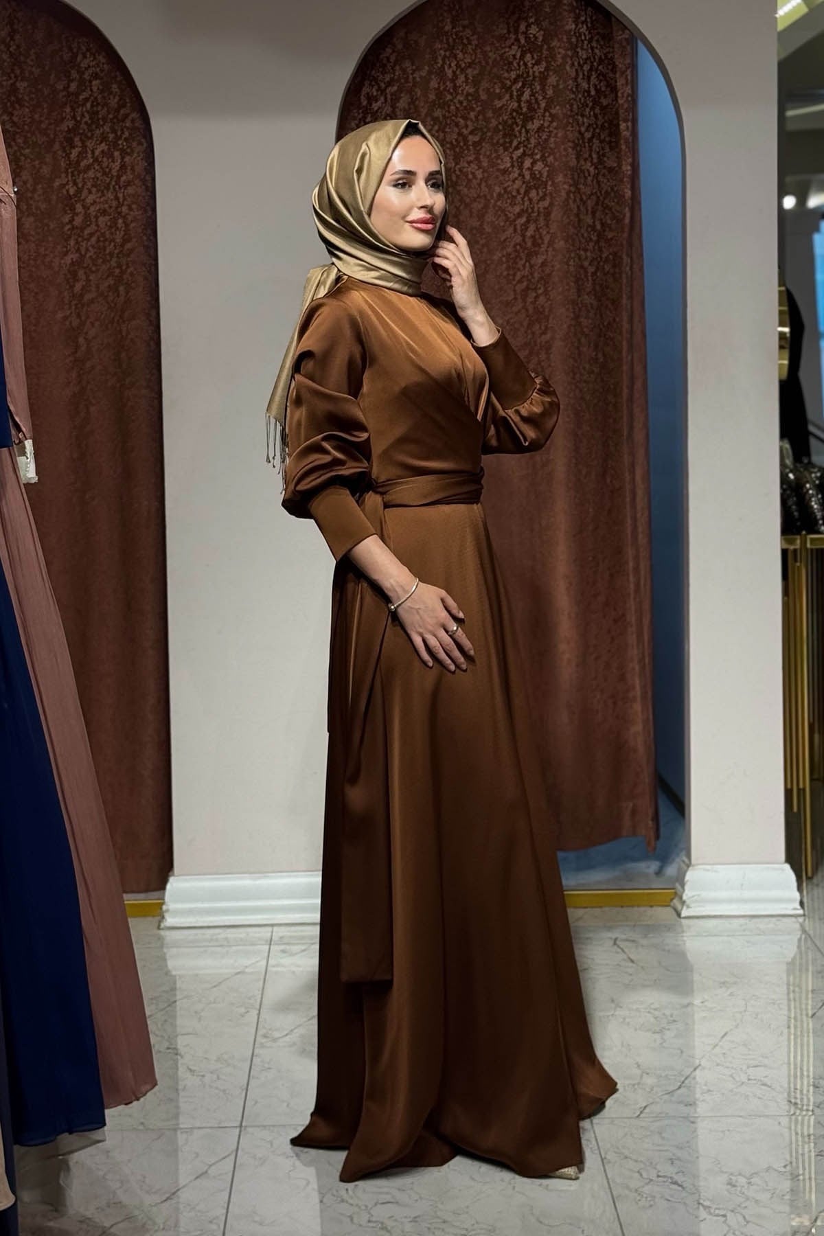 JAMILA SARAH Abiye FW26-3250 Bakır