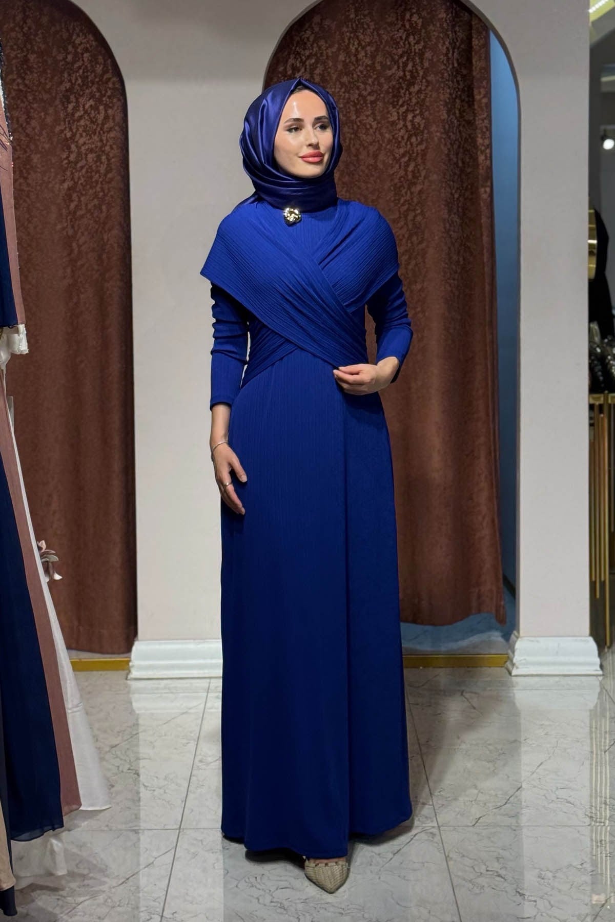 JAMILA SARAH Elbise FW26-3227 Parlement