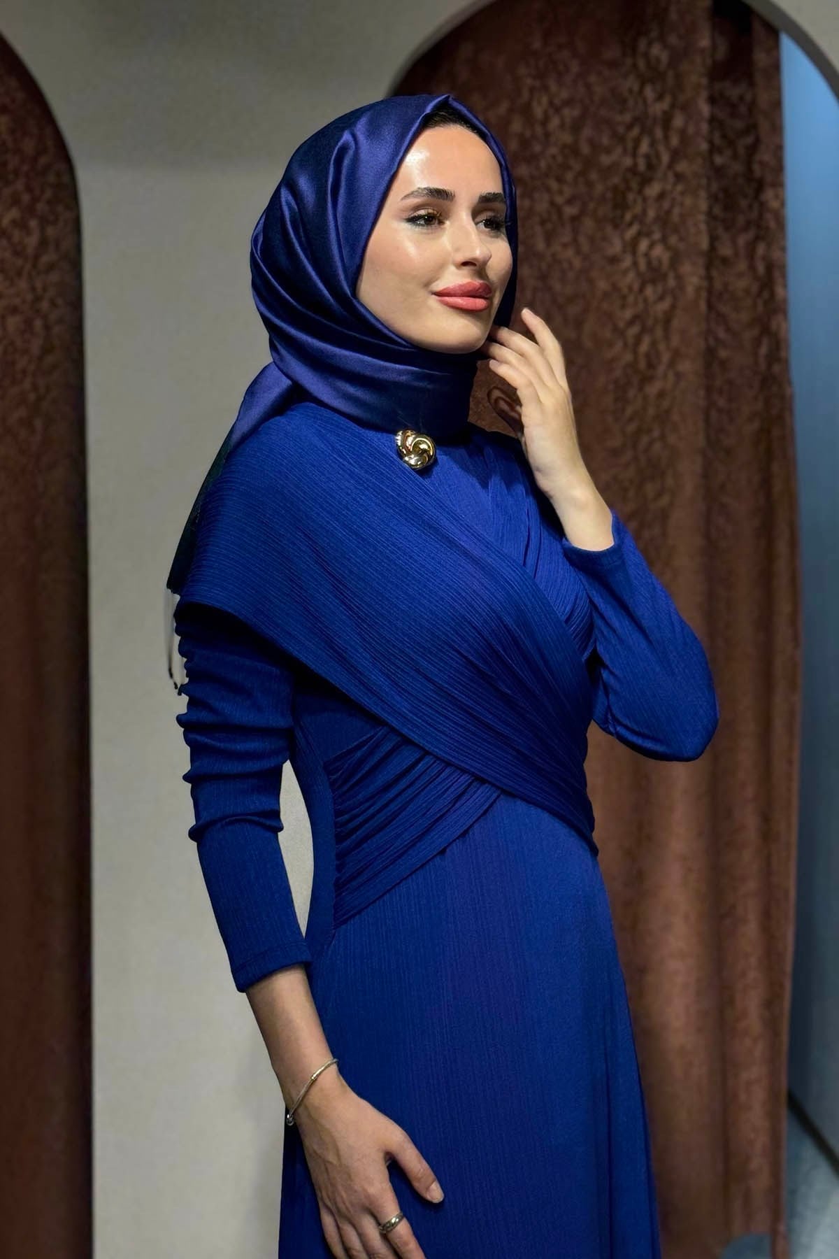 JAMILA SARAH Elbise FW26-3227 Parlement