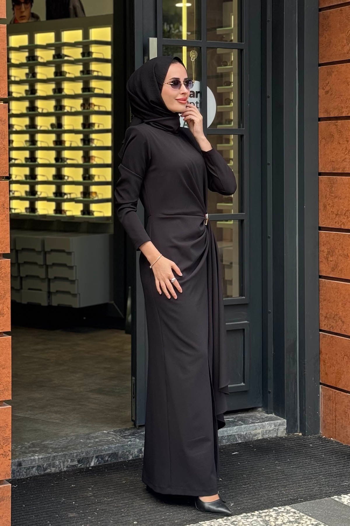 JAMİLA SARAH Enora Abiye FW27-3408 Siyah