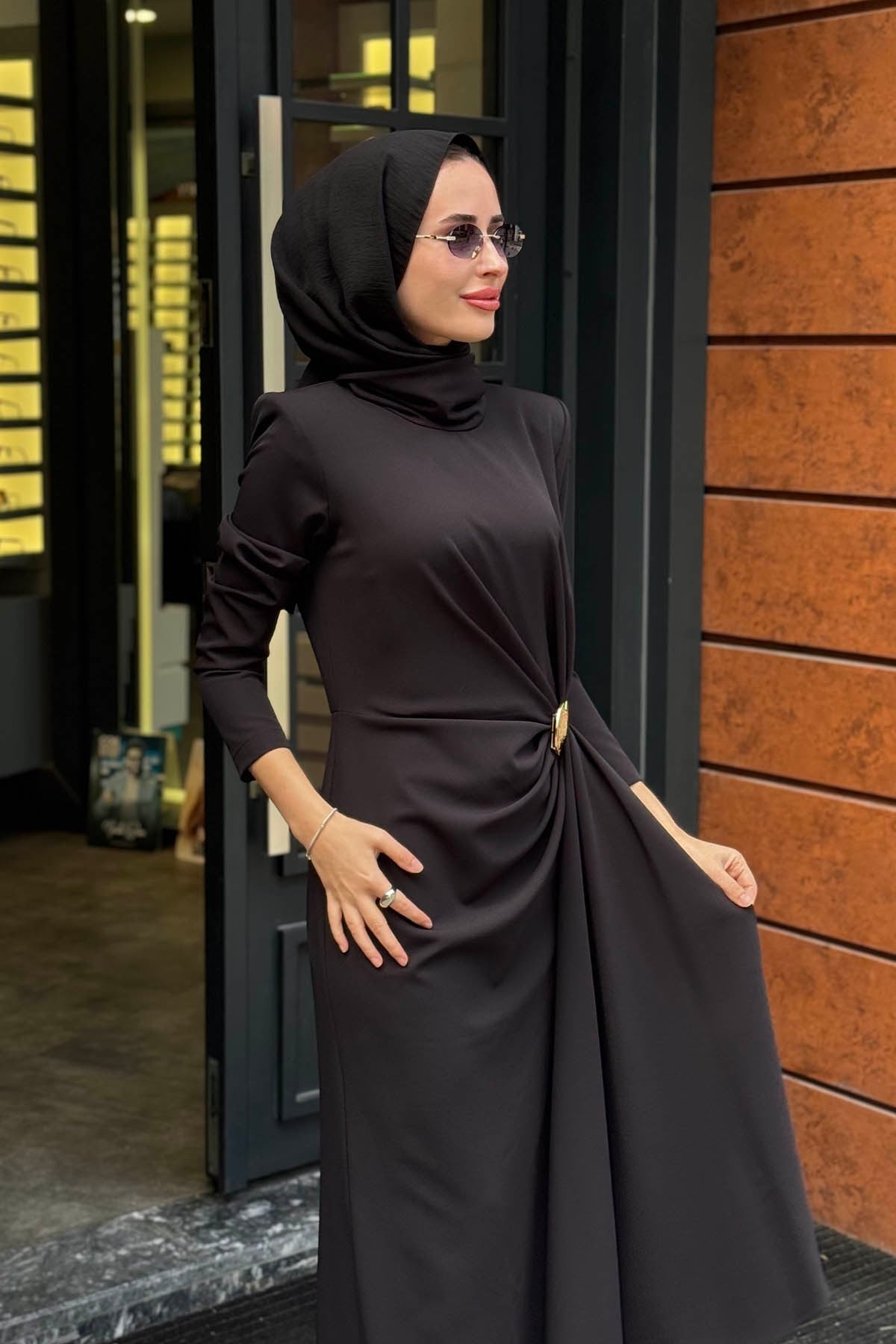 JAMİLA SARAH Enora Abiye FW27-3408 Siyah