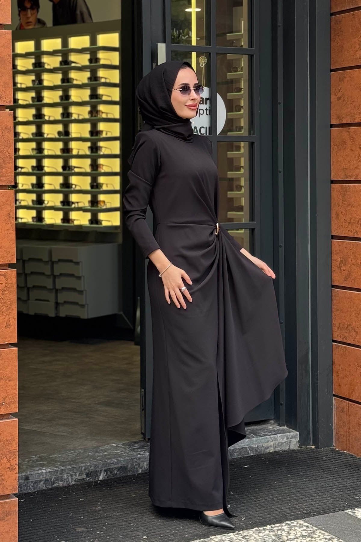 JAMİLA SARAH Enora Abiye FW27-3408 Siyah