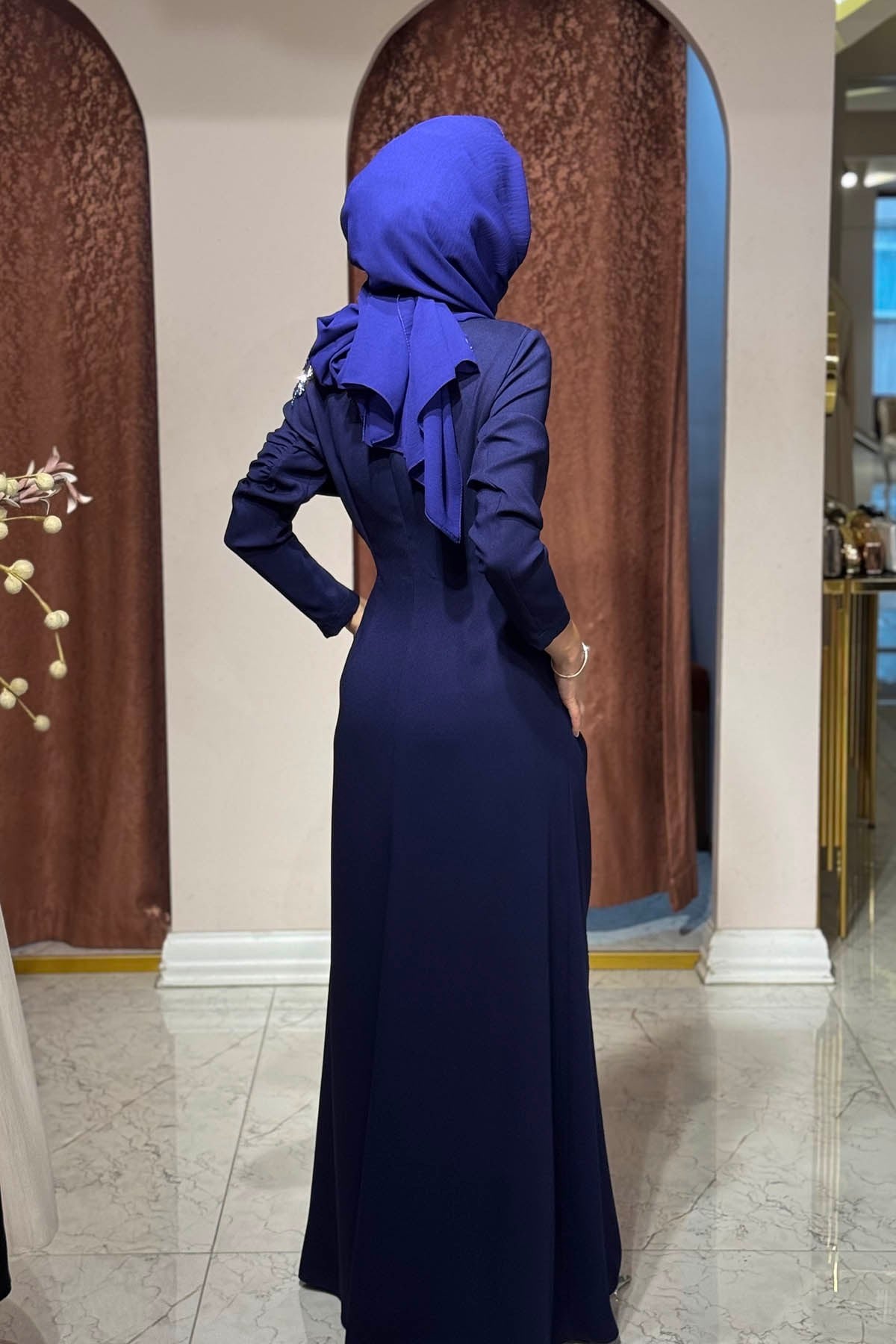 JAMİLA SARAH New Drına Abiye FW27-3476 Gece Rüyası