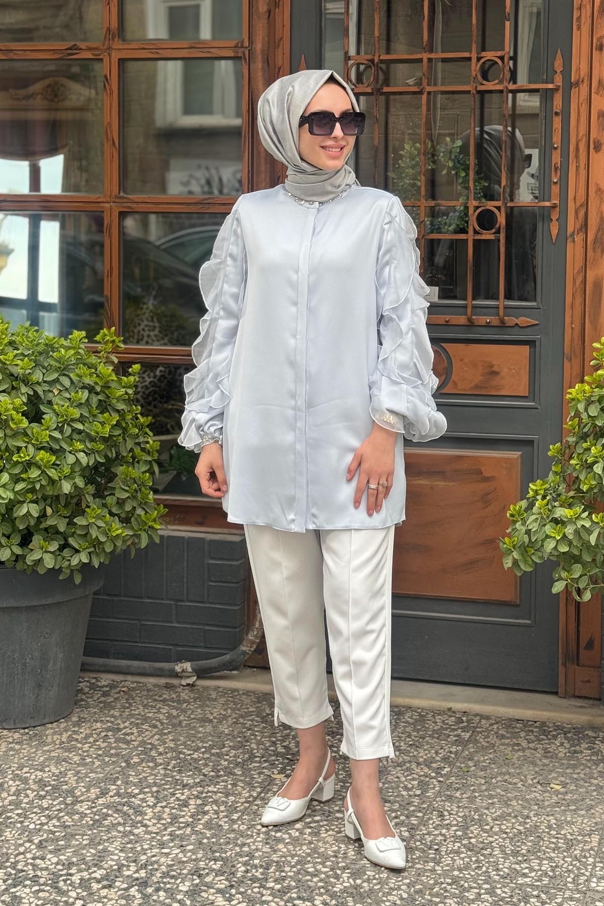 KAYRA Bluz KA-b25-10014 Mavi